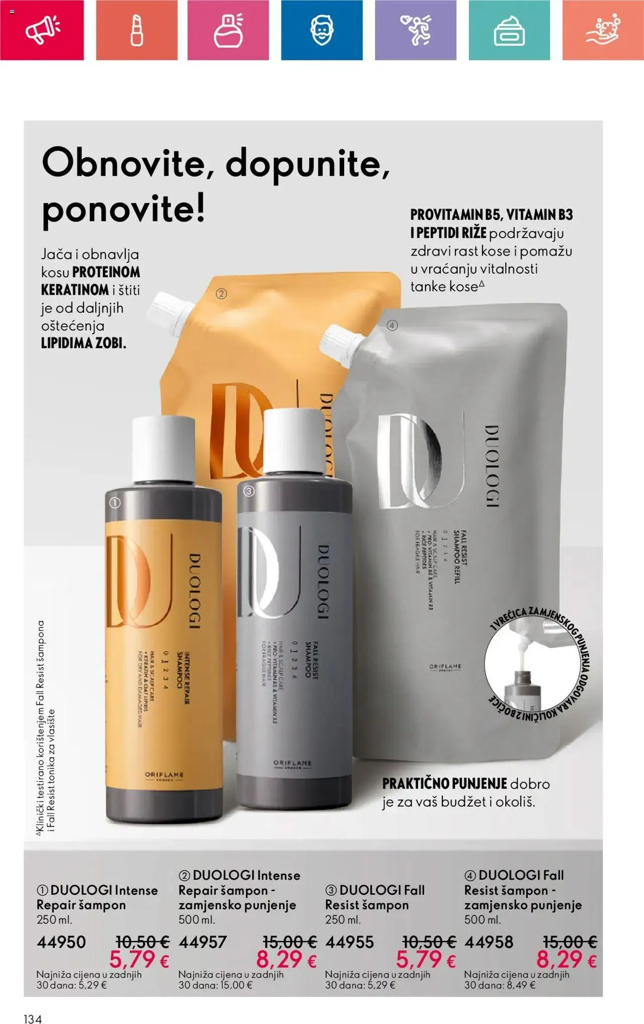 Katalog Katalog 11/2024 Oriflame od 1. kolovoza do 21. kolovoza 2024. - Pregled Stranica 134