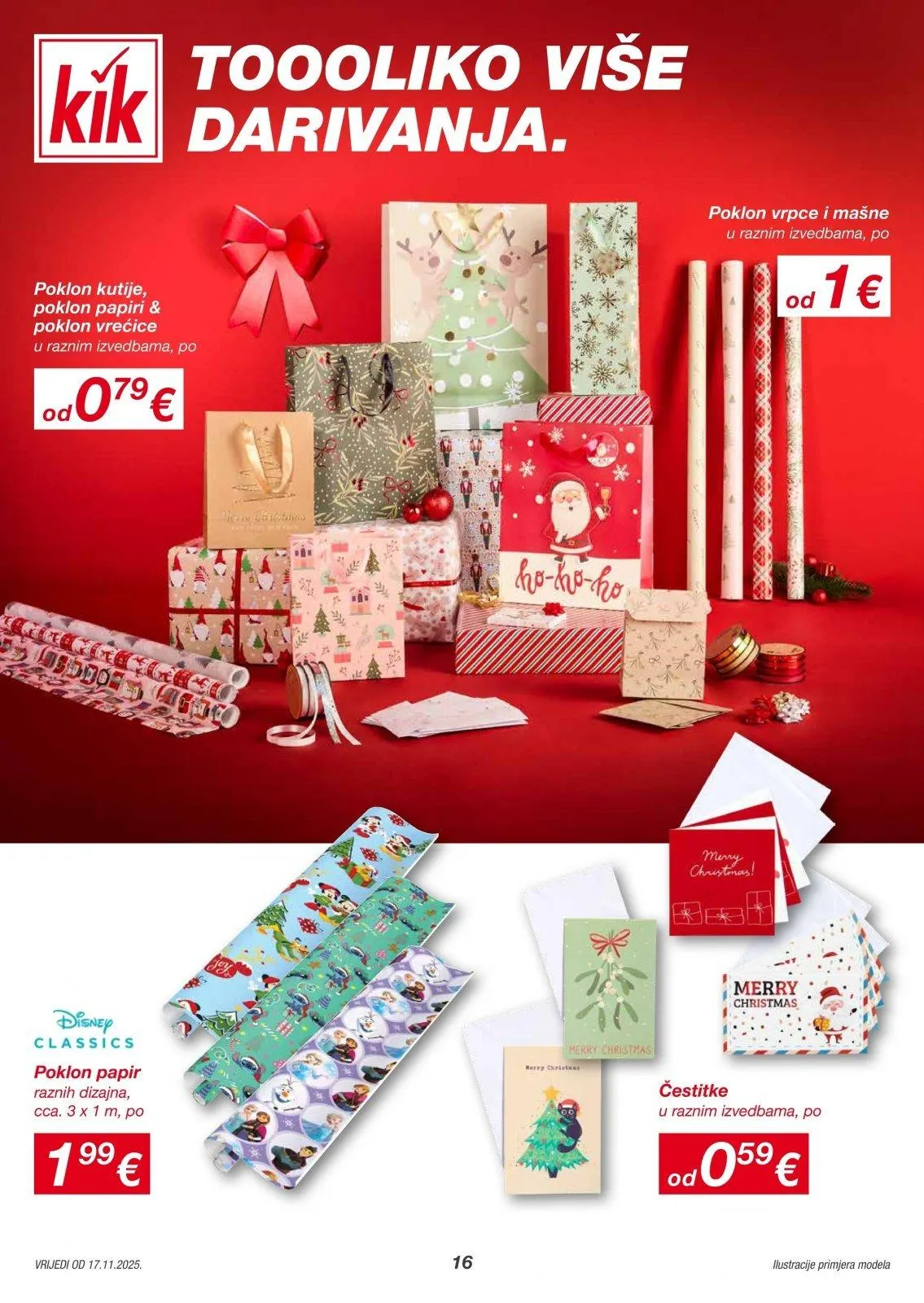 Katalog KiK katalog do 23.11.2025 od 14. studenoga do 23. studenoga 2025. - Pregled Stranica 16
