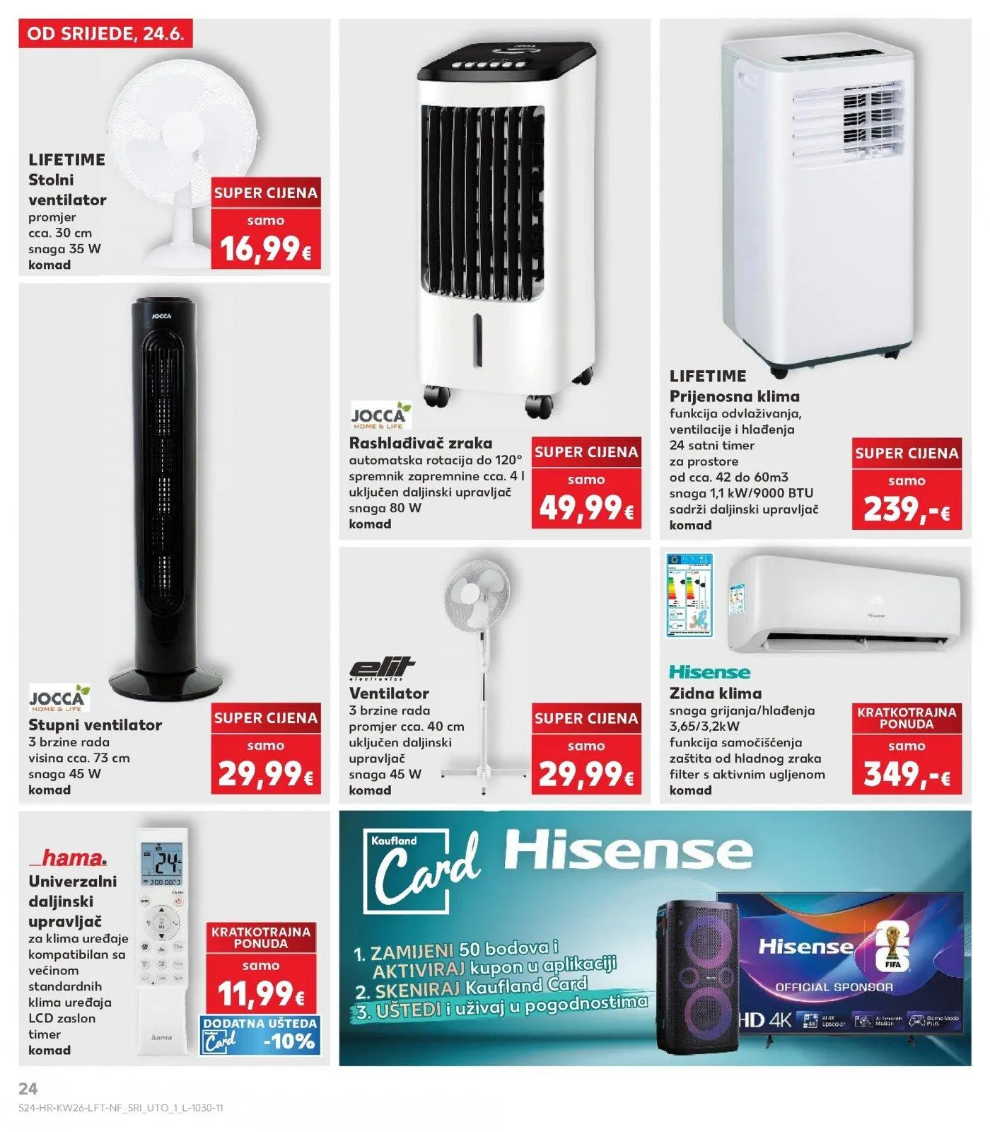 Katalog Kaufland katalog do 30.06.2026 od 25. lipnja do 30. lipnja 2026. - Pregled Stranica 24