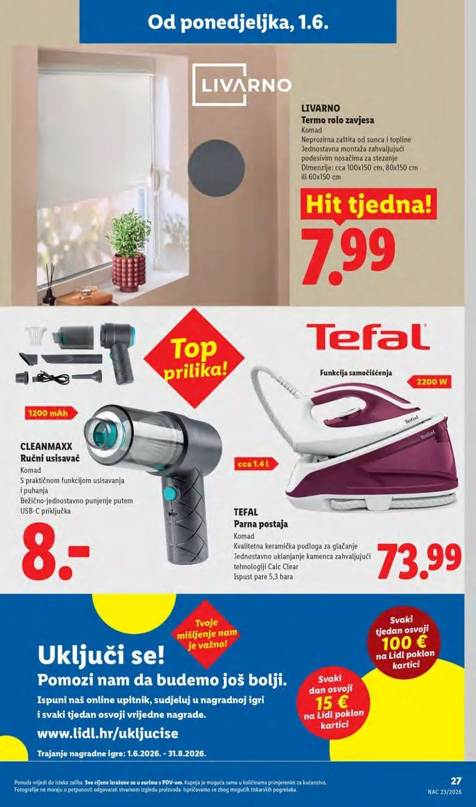 Katalog Lidl katalog do 07.06.2026 od 28. svibnja do 7. lipnja 2026. - Pregled Stranica 27