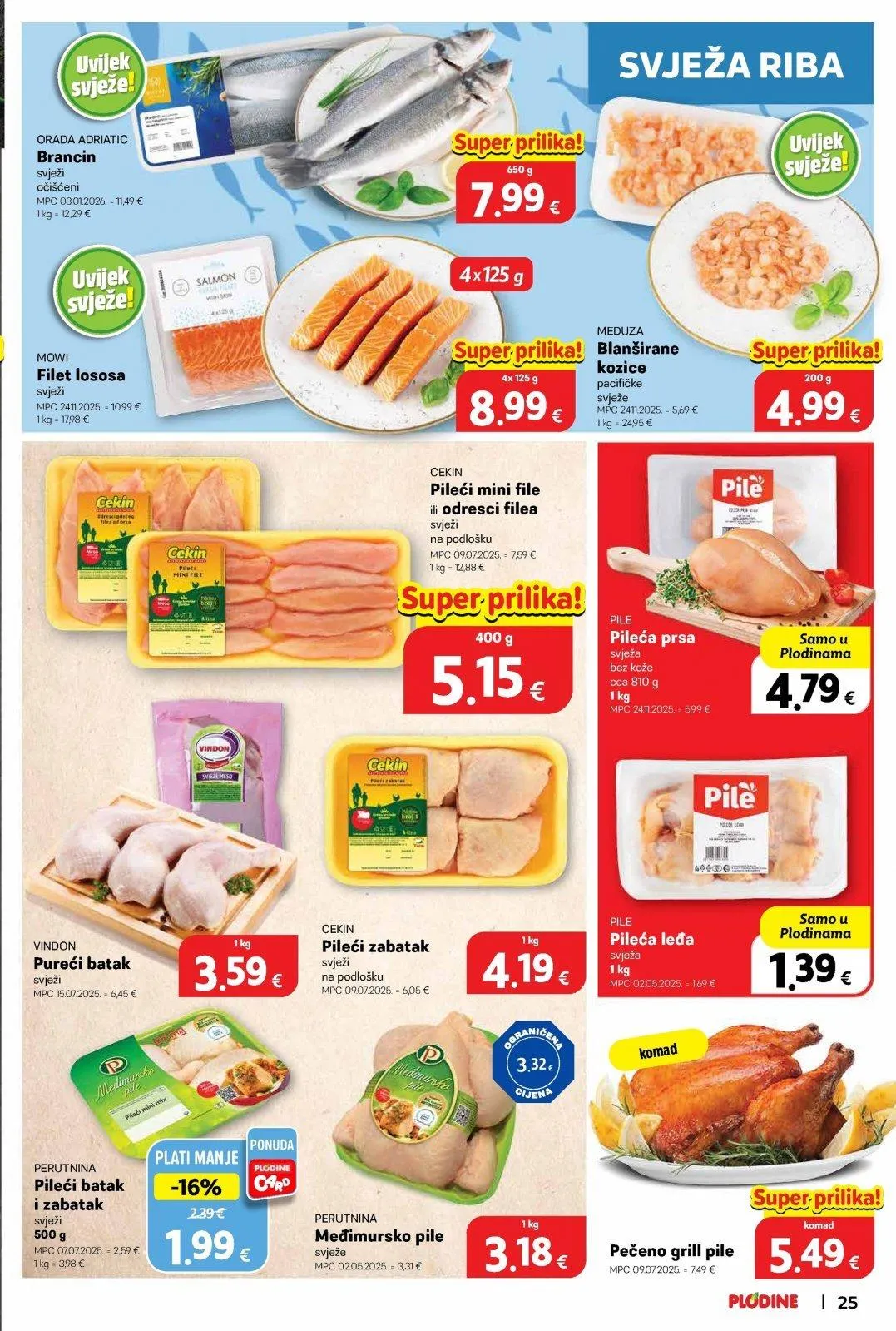 Katalog Plodine katalog do 17.02.2026 od 12. veljače do 17. veljače 2026. - Pregled Stranica 25