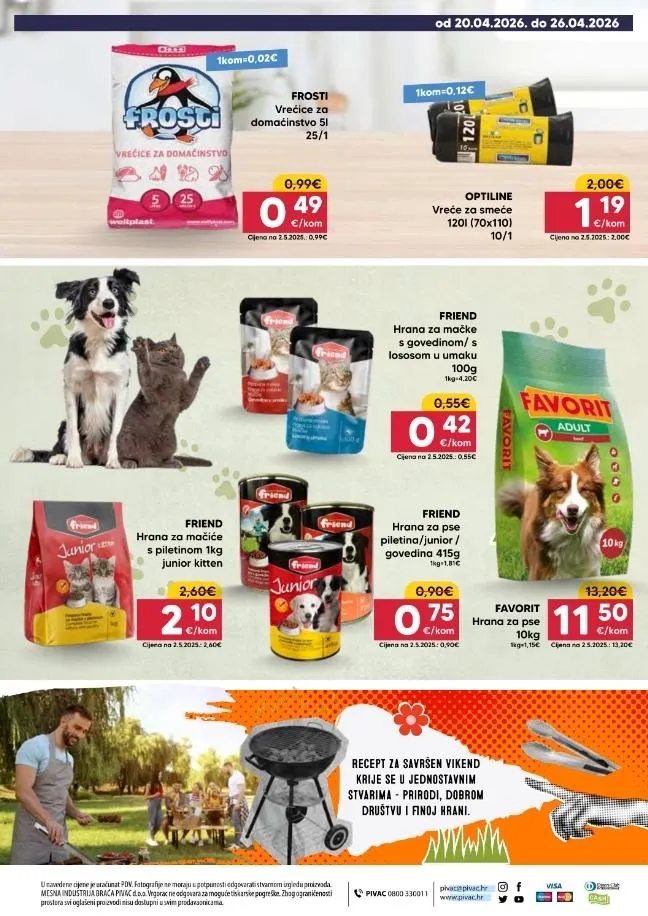 Katalog Pivac katalog do 26.04.2026 od 20. travnja do 26. travnja 2026. - Pregled Stranica 16