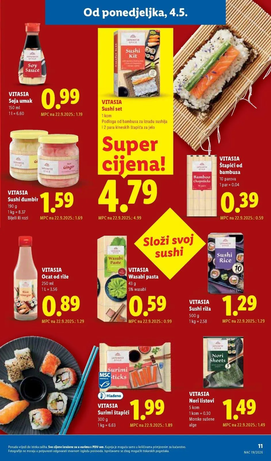 Katalog Lidl katalog do 10.05.2026 od 30. travnja do 10. svibnja 2026. - Pregled Stranica 11