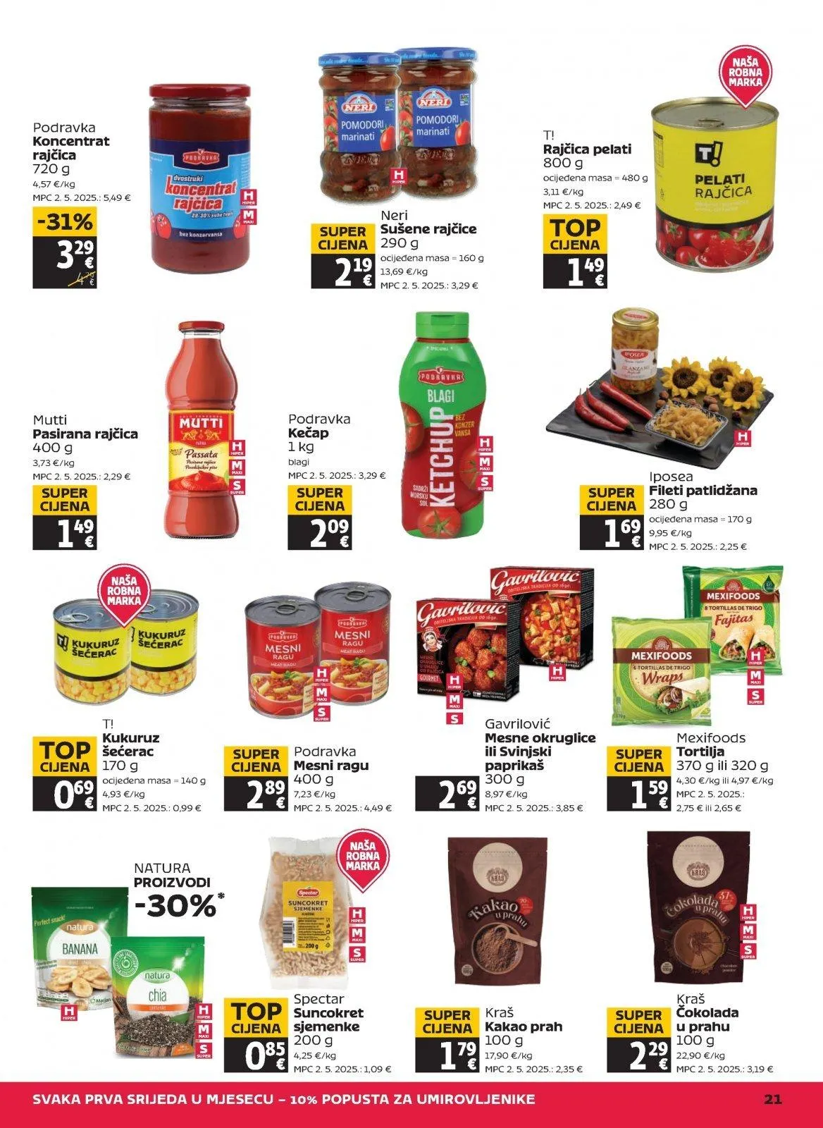 Katalog Tommy katalog do 03.06.2026 od 28. svibnja do 3. lipnja 2026. - Pregled Stranica 21