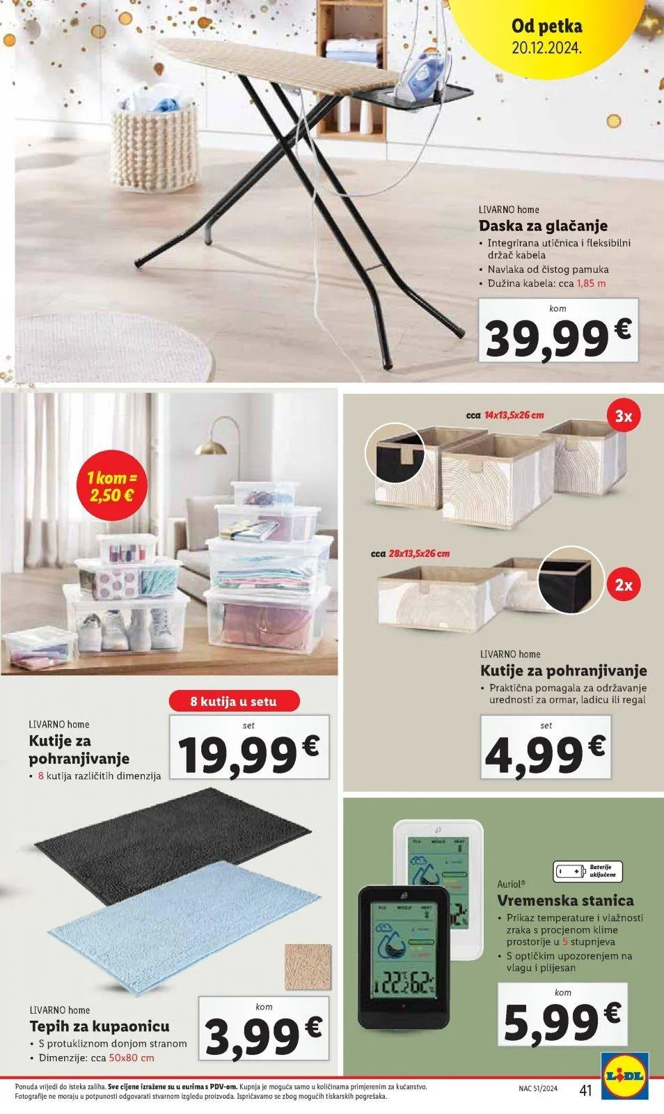 Katalog Lidl katalog do 24.12.2024 od 20. prosinca do 24. prosinca 2024. - Pregled Stranica 41