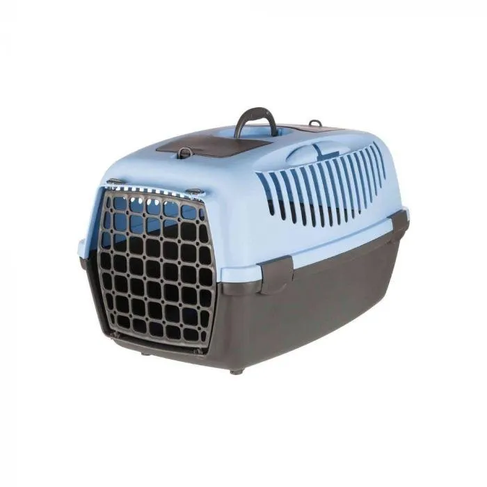 Trixie transporter Capri 3 40x38x61 cm sivo/plavi