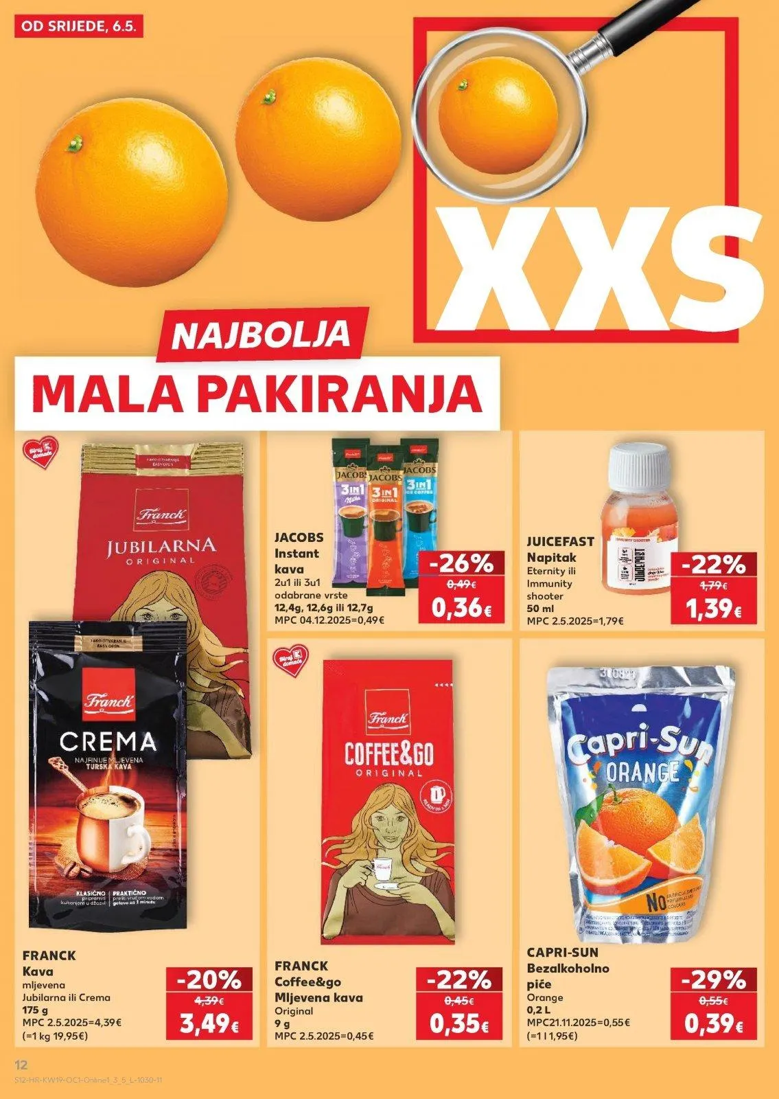 Katalog Kaufland katalog do 12.05.2026 od 8. svibnja do 12. svibnja 2026. - Pregled Stranica 12