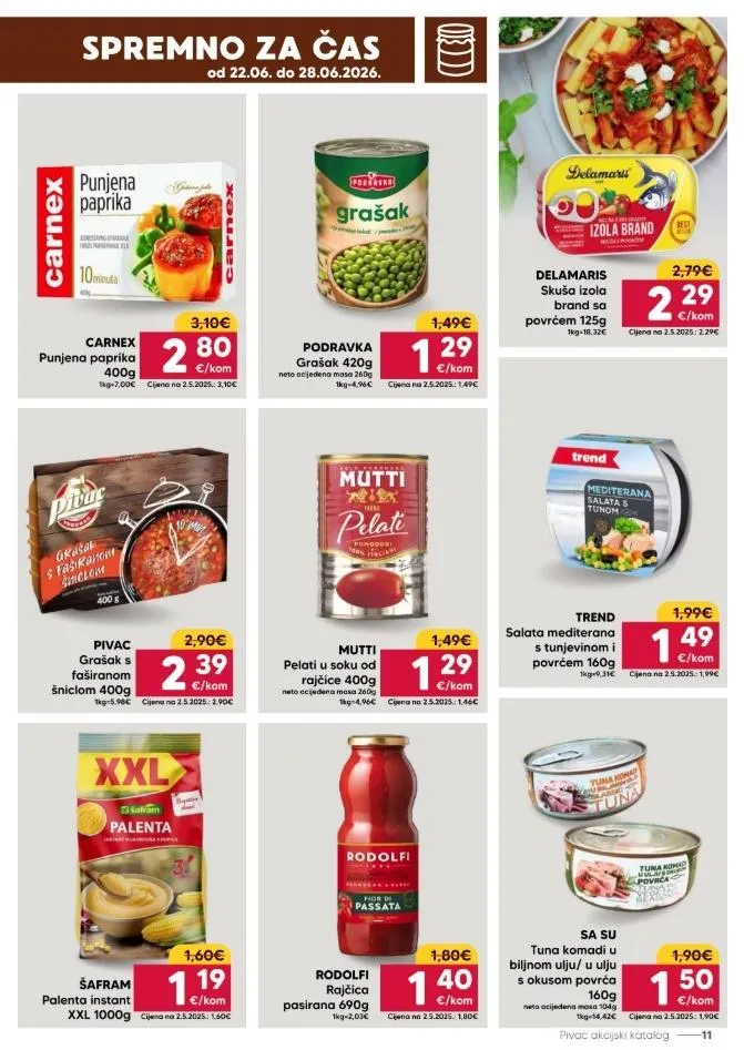 Katalog Pivac katalog do 28.06.2026 od 22. lipnja do 28. lipnja 2026. - Pregled Stranica 11