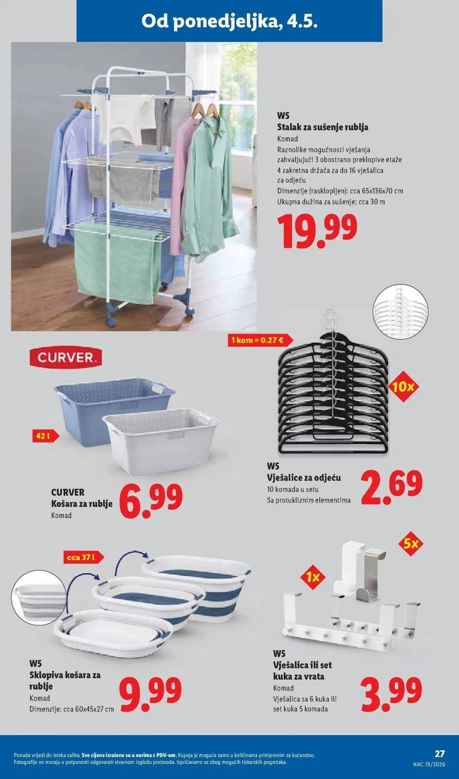 Katalog Lidl katalog do 10.05.2026 od 30. travnja do 10. svibnja 2026. - Pregled Stranica 27