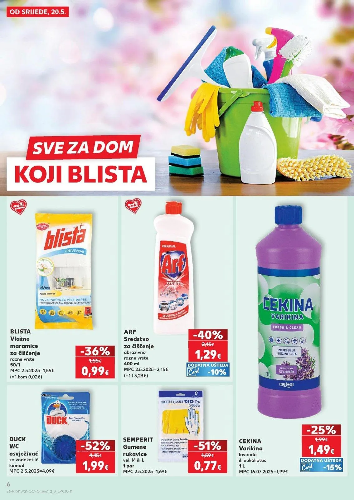 Katalog Kaufland katalog do 26.05.2026 od 20. svibnja do 26. svibnja 2026. - Pregled Stranica 6