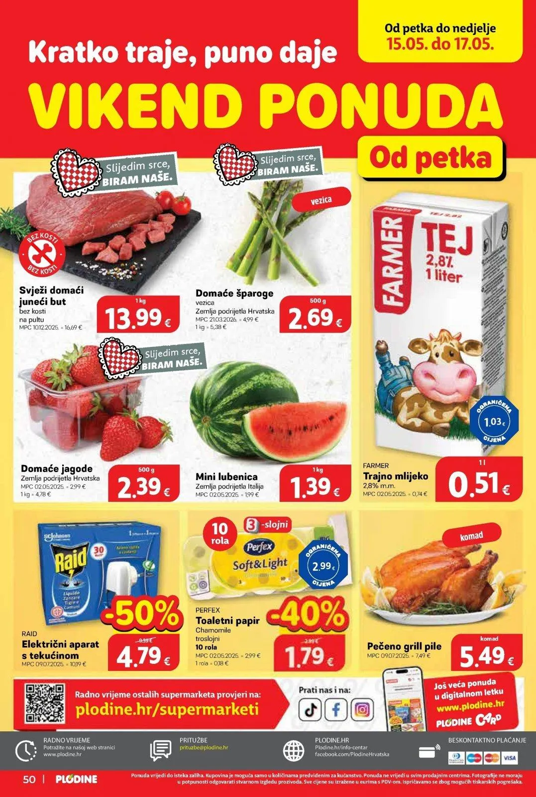 Katalog Plodine katalog do 19.05.2026 od 13. svibnja do 19. svibnja 2026. - Pregled Stranica 50