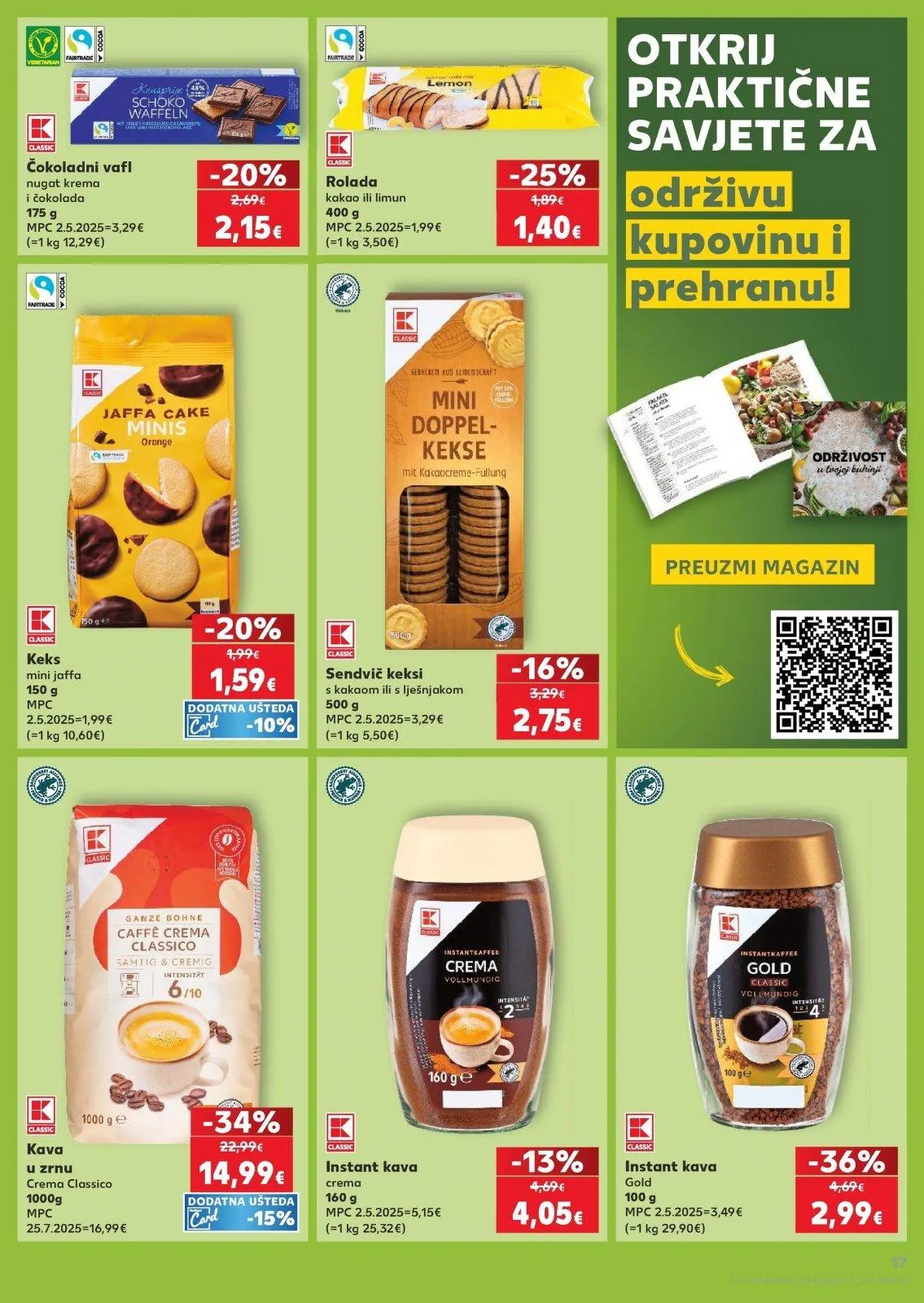 Katalog Kaufland katalog do 26.05.2026 od 20. svibnja do 26. svibnja 2026. - Pregled Stranica 17