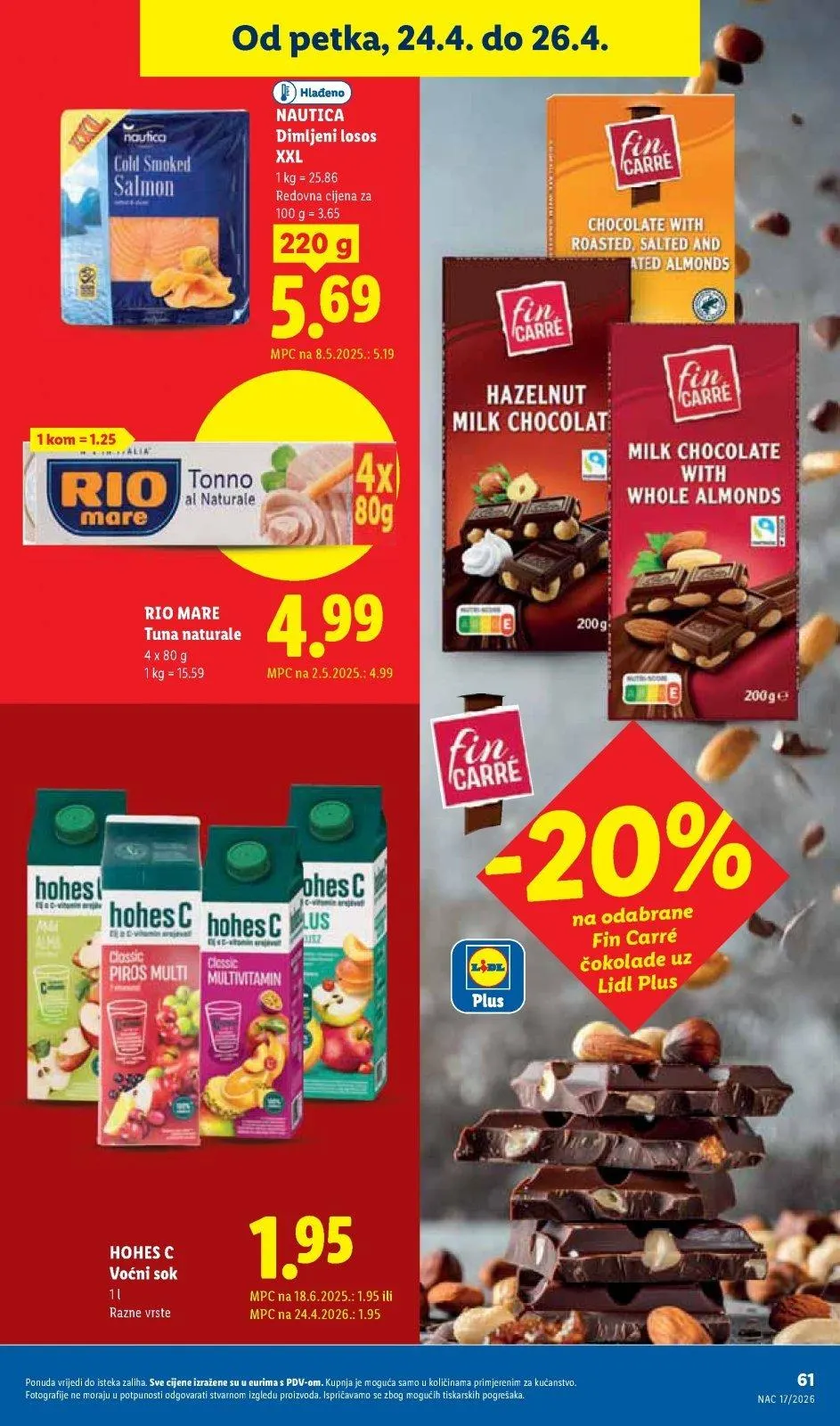 Katalog Lidl katalog do 26.04.2026 od 16. travnja do 26. travnja 2026. - Pregled Stranica 61