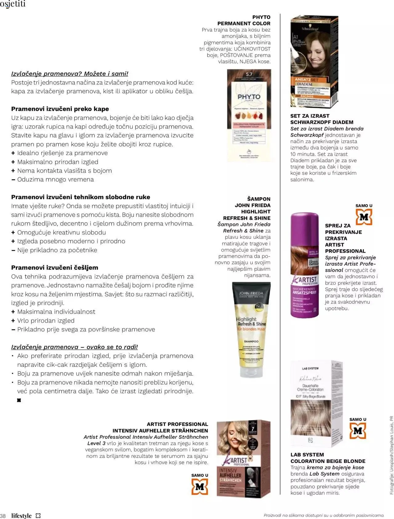 Katalog Katalog Lifestyle 03/24 Müller od 19. lipnja do 31. prosinca 2024. - Pregled Stranica 38