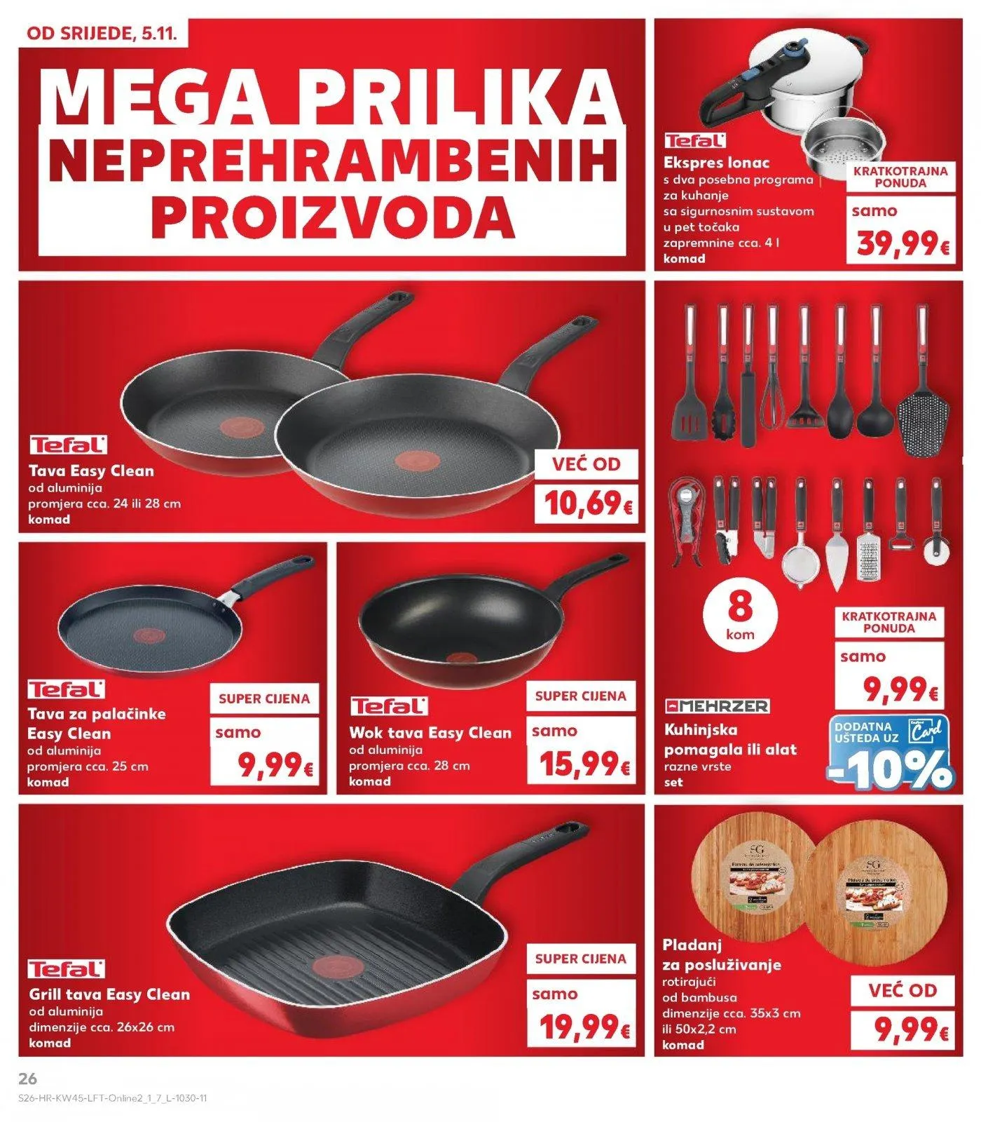Katalog Kaufland katalog do 11.11.2025 od 5. studenoga do 11. studenoga 2025. - Pregled Stranica 26