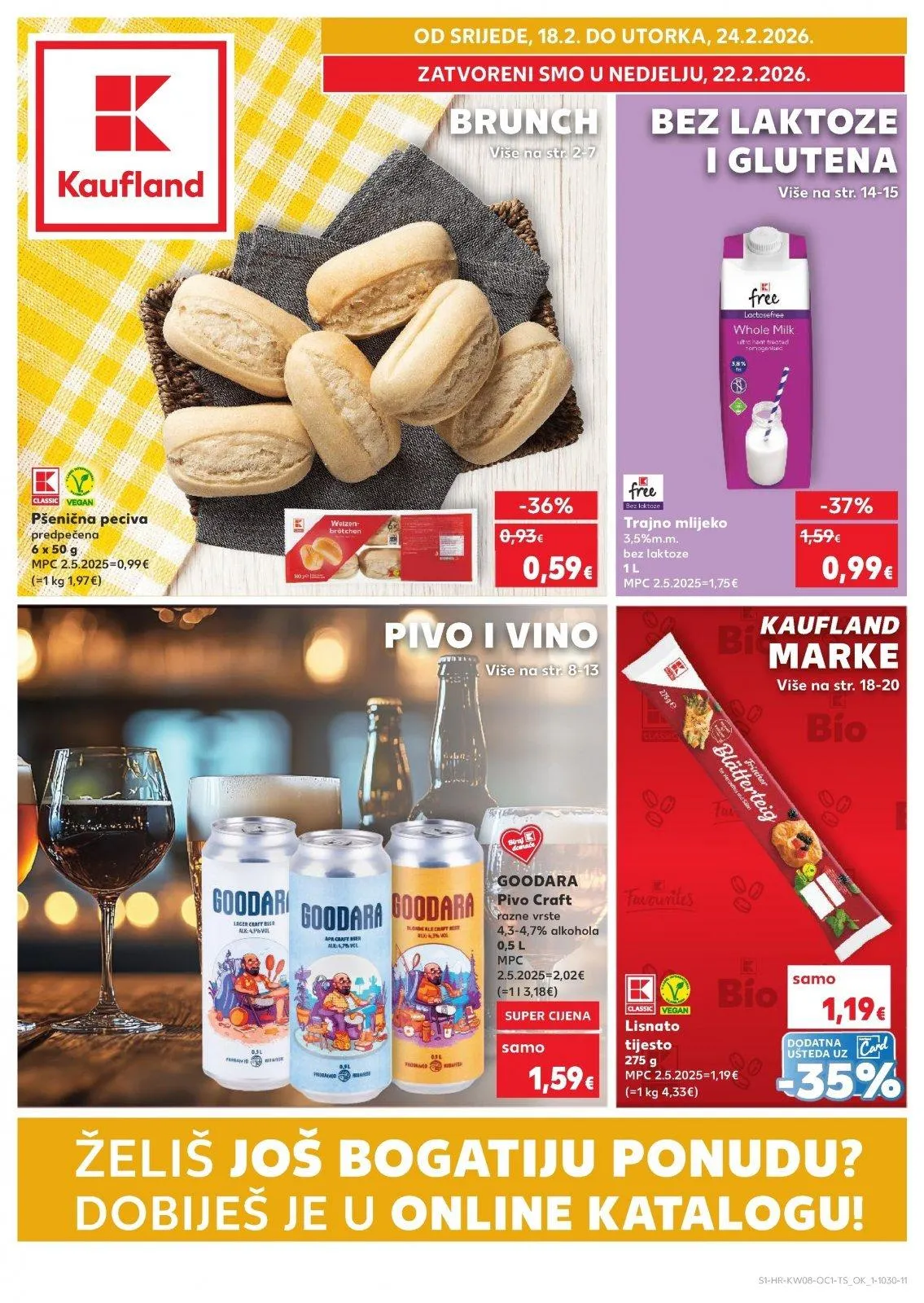 Katalog Kaufland katalog do 24.02.2026 od 19. veljače do 24. veljače 2026. - Pregled Stranica 1