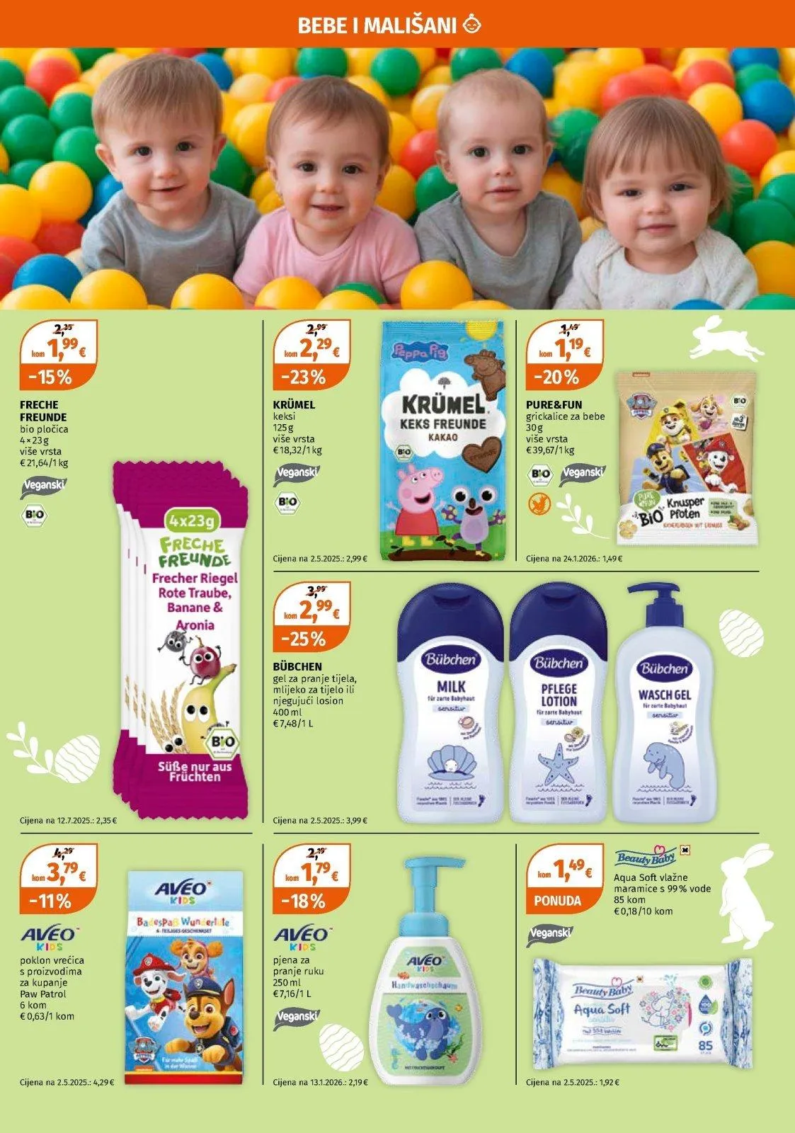 Katalog Müller katalog do 29.03.2026 od 23. ožujka do 29. ožujka 2026. - Pregled Stranica 14