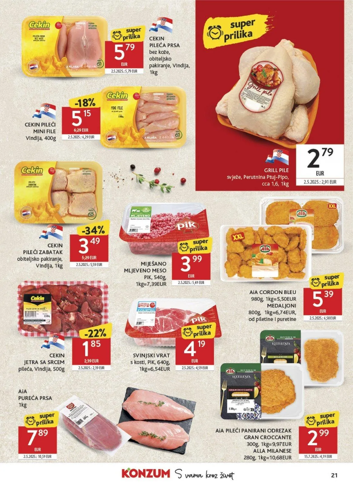 Katalog Konzum katalog do 30.06.2026 od 26. lipnja do 30. lipnja 2026. - Pregled Stranica 21