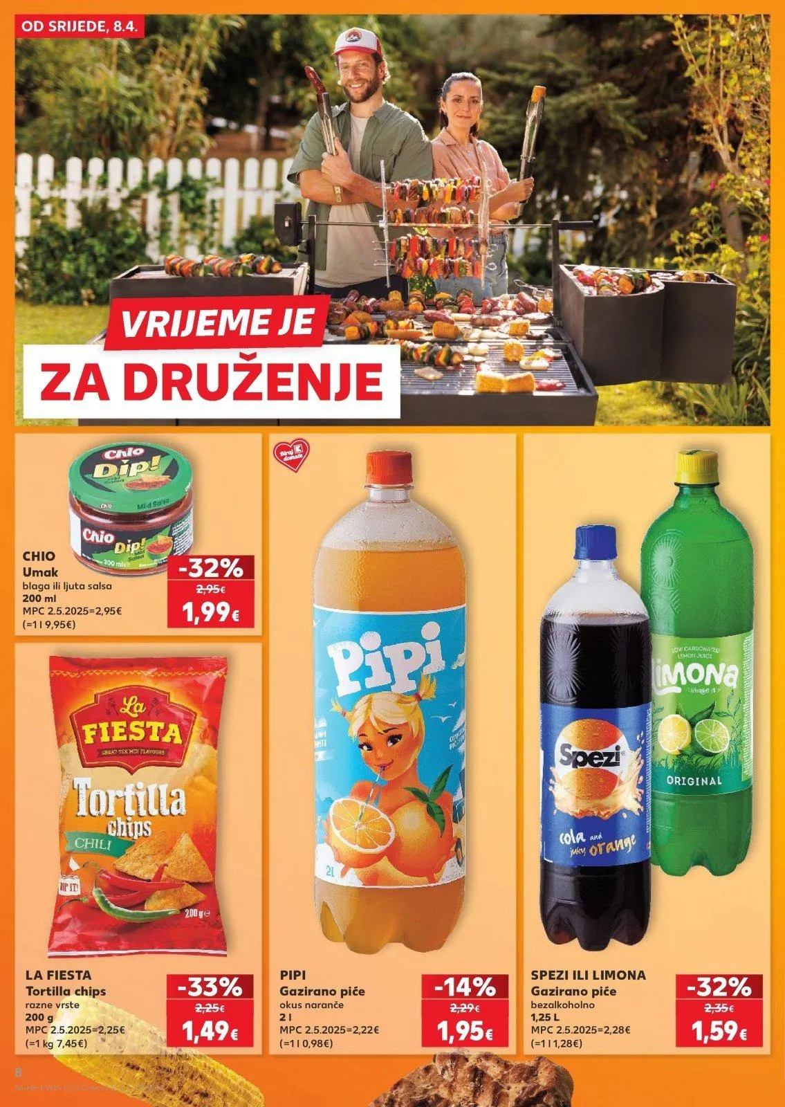 Katalog Kaufland katalog do 14.04.2026 od 8. travnja do 14. travnja 2026. - Pregled Stranica 8