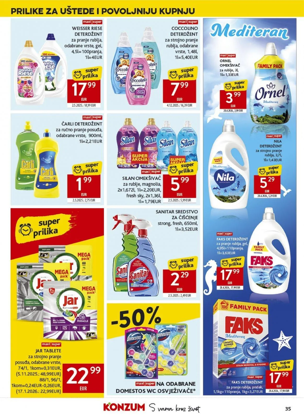 Katalog Konzum katalog do 26.05.2026 od 20. svibnja do 26. svibnja 2026. - Pregled Stranica 35