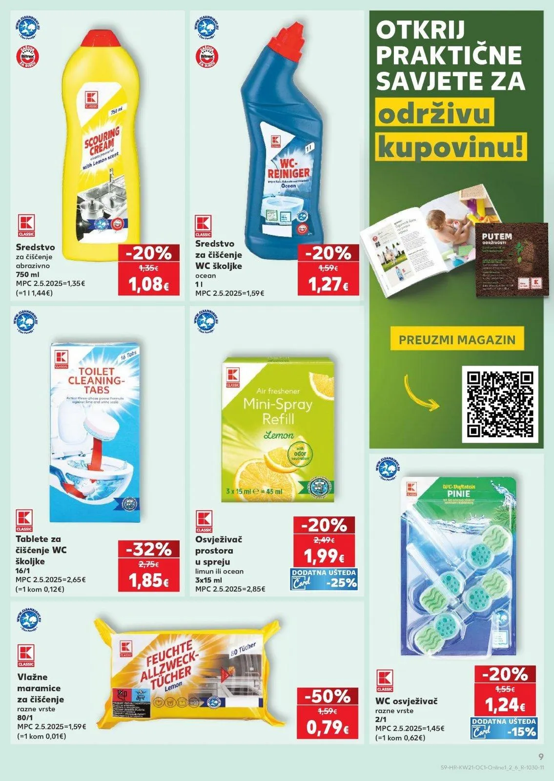 Katalog Kaufland katalog do 26.05.2026 od 20. svibnja do 26. svibnja 2026. - Pregled Stranica 9