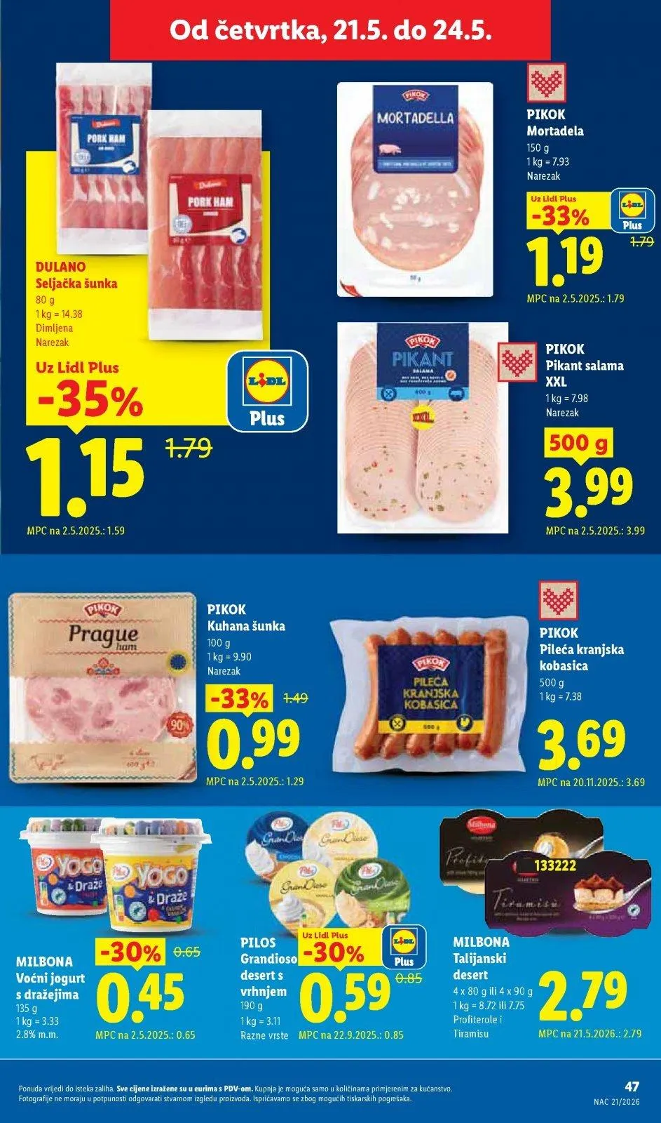 Katalog Lidl katalog do 24.05.2026 od 14. svibnja do 24. svibnja 2026. - Pregled Stranica 47