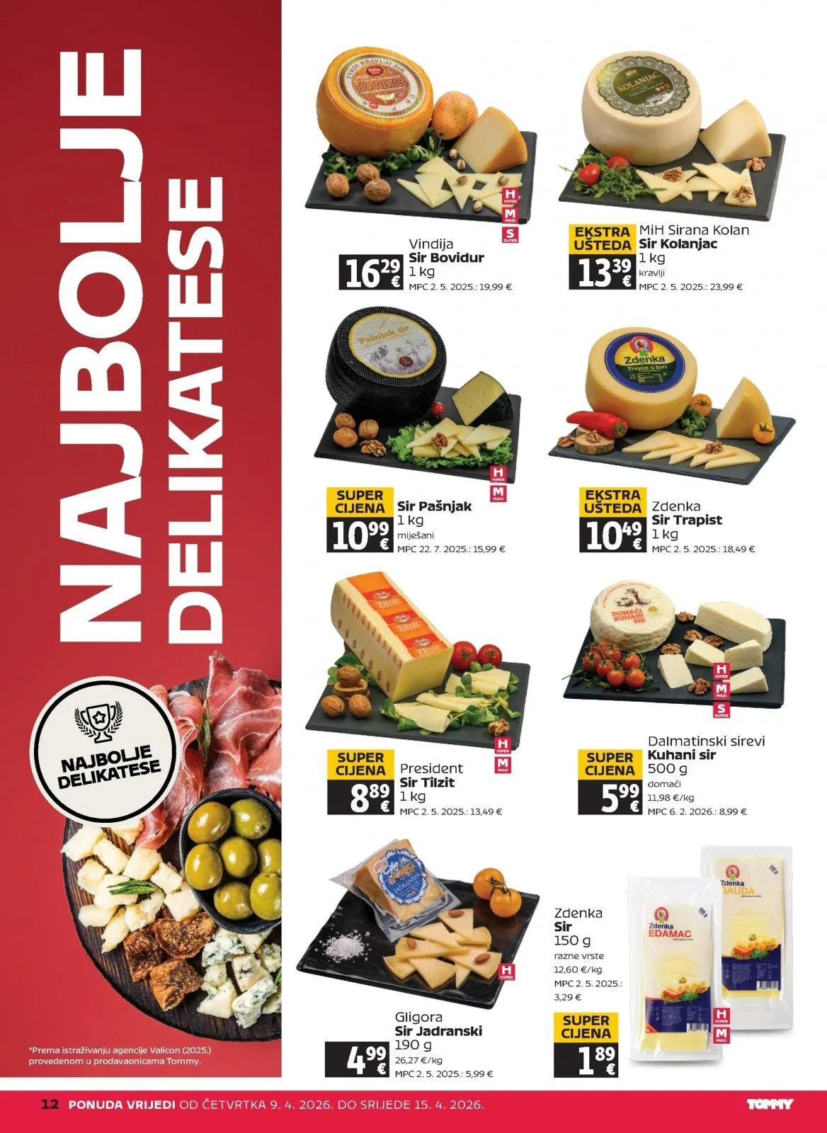 Katalog Tommy katalog do 15.04.2026 od 9. travnja do 15. travnja 2026. - Pregled Stranica 12