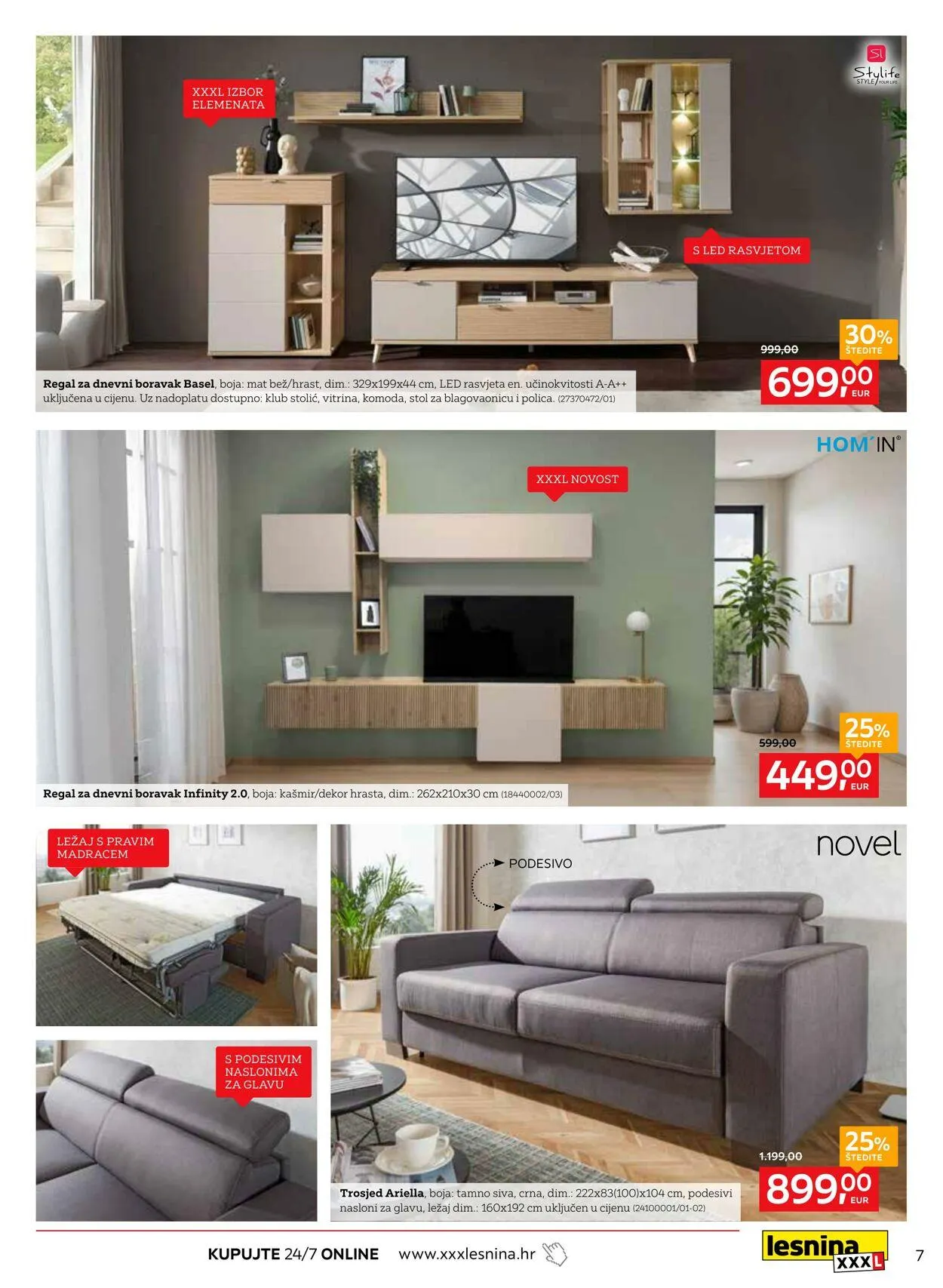 Katalog Lesnina od 1. prosinca do 24. prosinca 2025. - Pregled Stranica 7