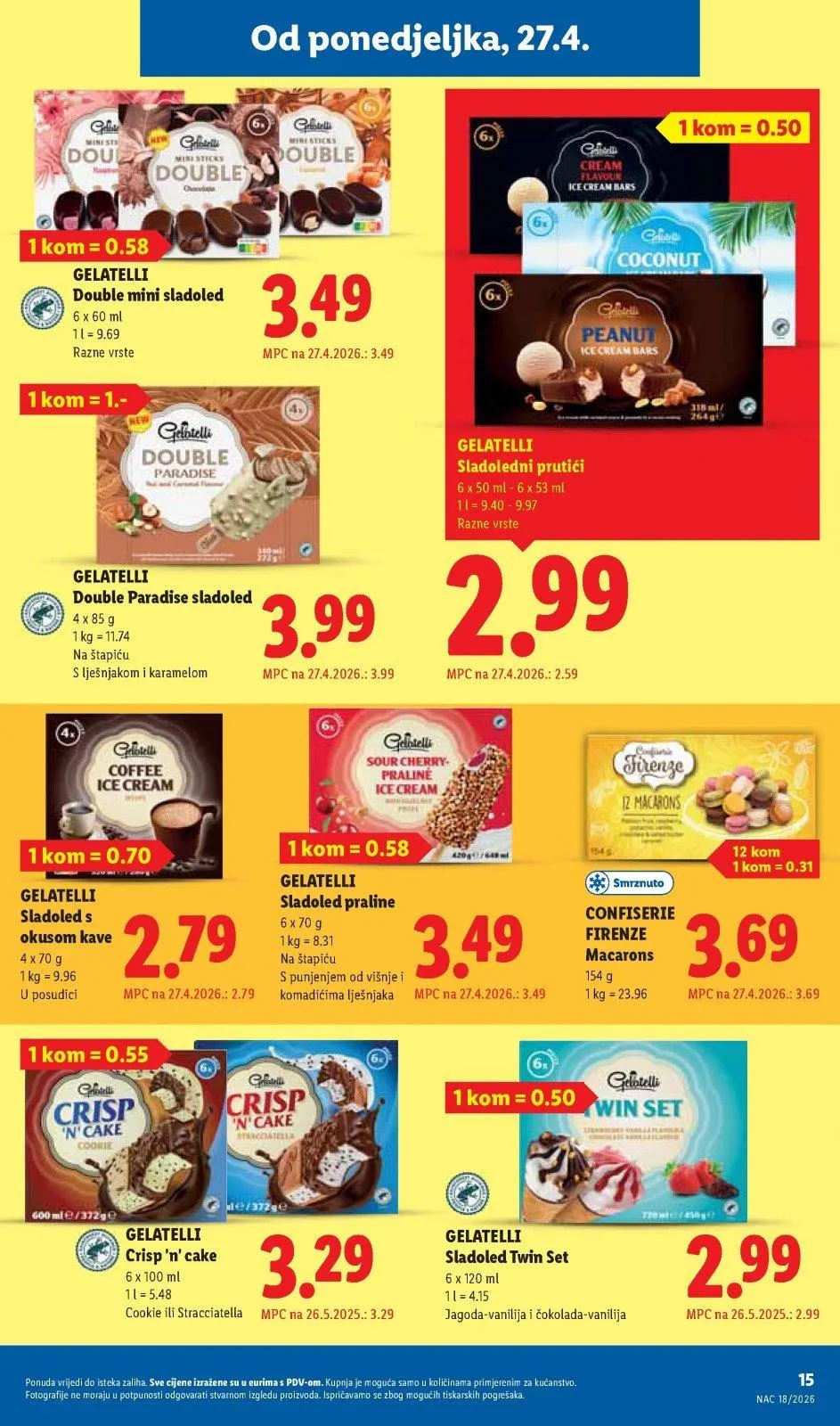 Katalog Lidl katalog do 03.05.2026 od 23. travnja do 3. svibnja 2026. - Pregled Stranica 15