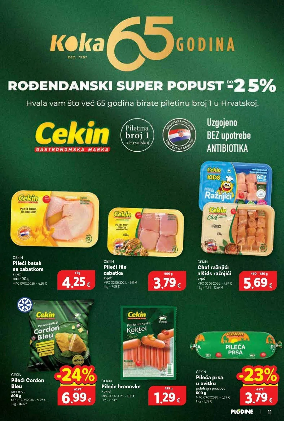 Katalog Plodine katalog do 12.05.2026 od 7. svibnja do 12. svibnja 2026. - Pregled Stranica 11
