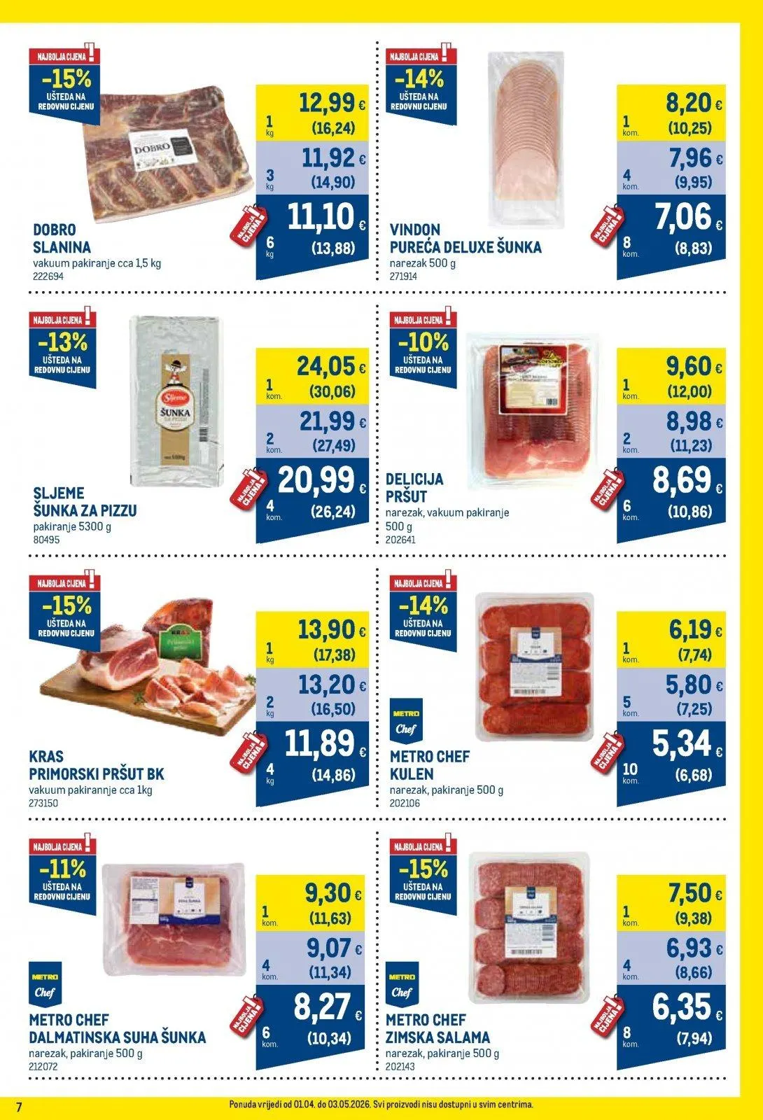 Katalog Metro katalog do 03.05.2026 od 2. travnja do 3. svibnja 2026. - Pregled Stranica 7