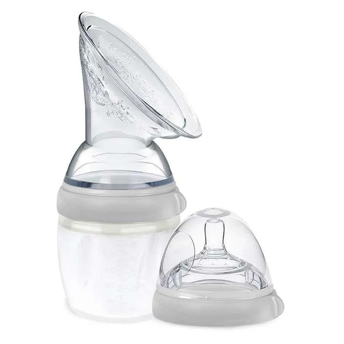 HAAKAA ručna izdajalica silikonski set s bocom od 160 ml