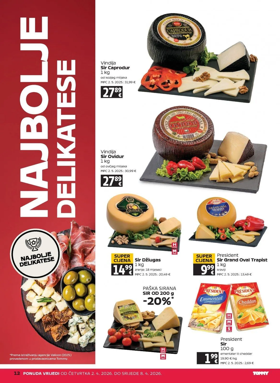 Katalog Tommy katalog do 08.04.2026 od 2. travnja do 8. travnja 2026. - Pregled Stranica 12