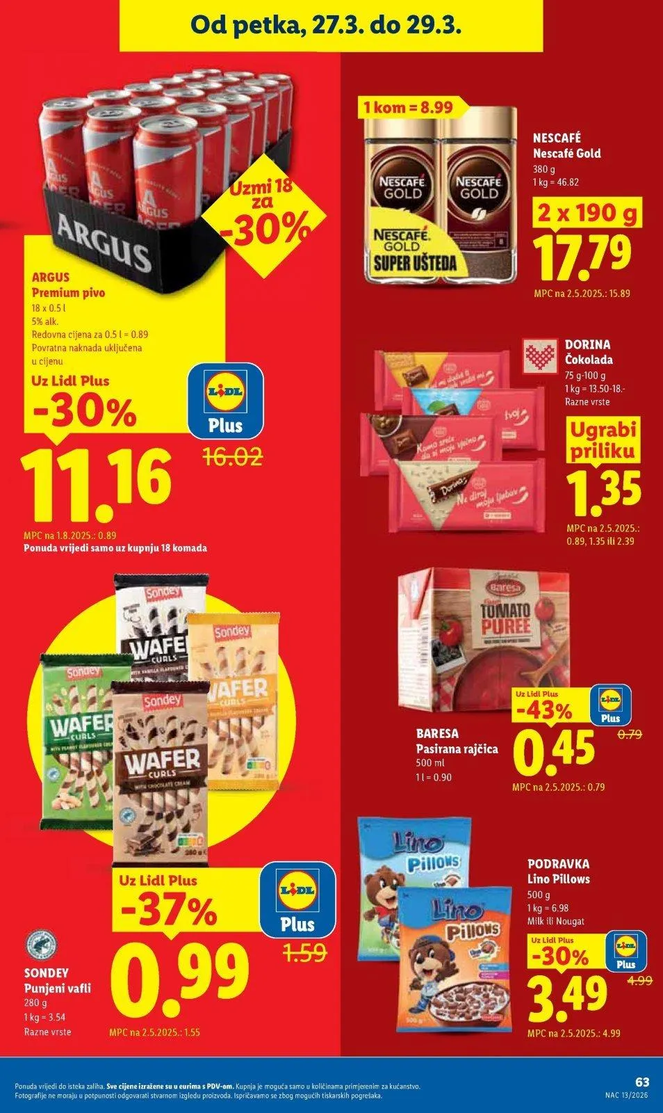 Katalog Lidl katalog do 29.03.2026 od 19. ožujka do 29. ožujka 2026. - Pregled Stranica 63