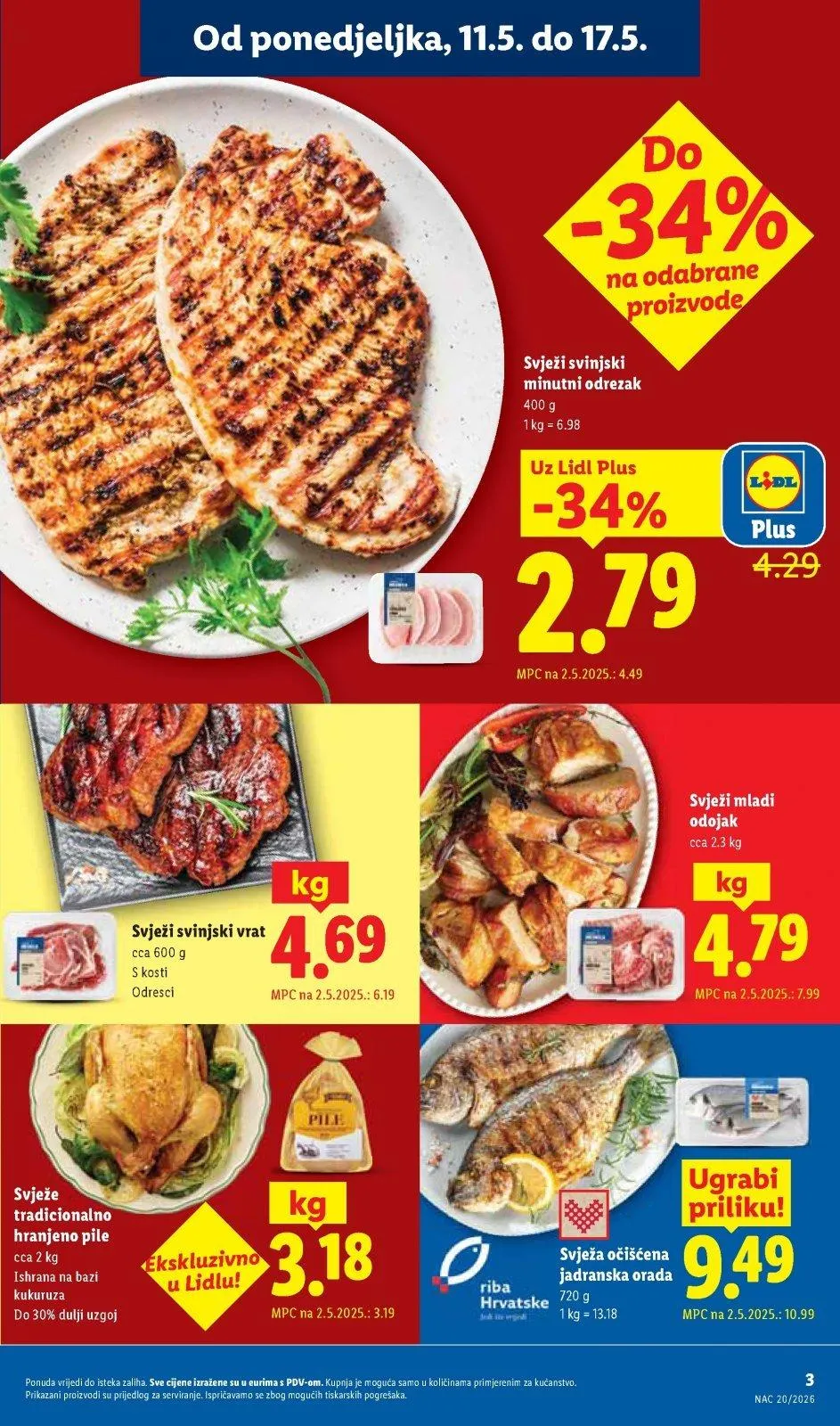 Katalog Lidl katalog do 17.05.2026 od 7. svibnja do 17. svibnja 2026. - Pregled Stranica 3