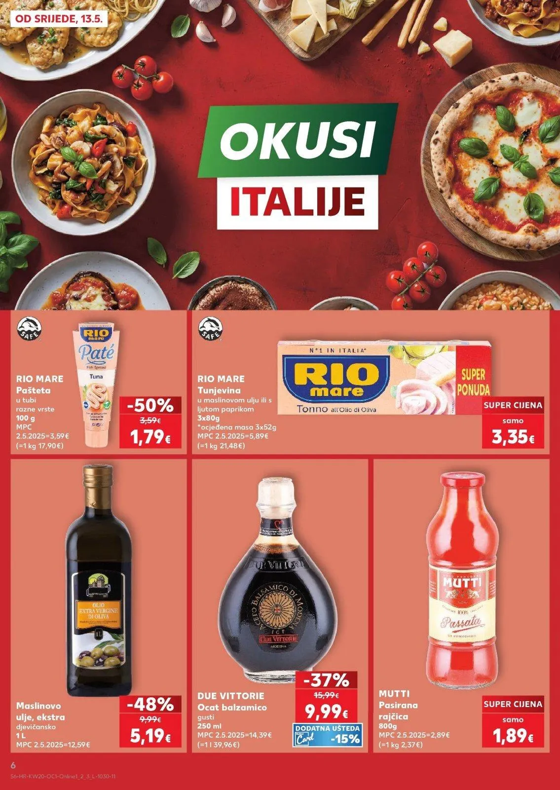Katalog Kaufland katalog do 19.05.2026 od 13. svibnja do 19. svibnja 2026. - Pregled Stranica 6