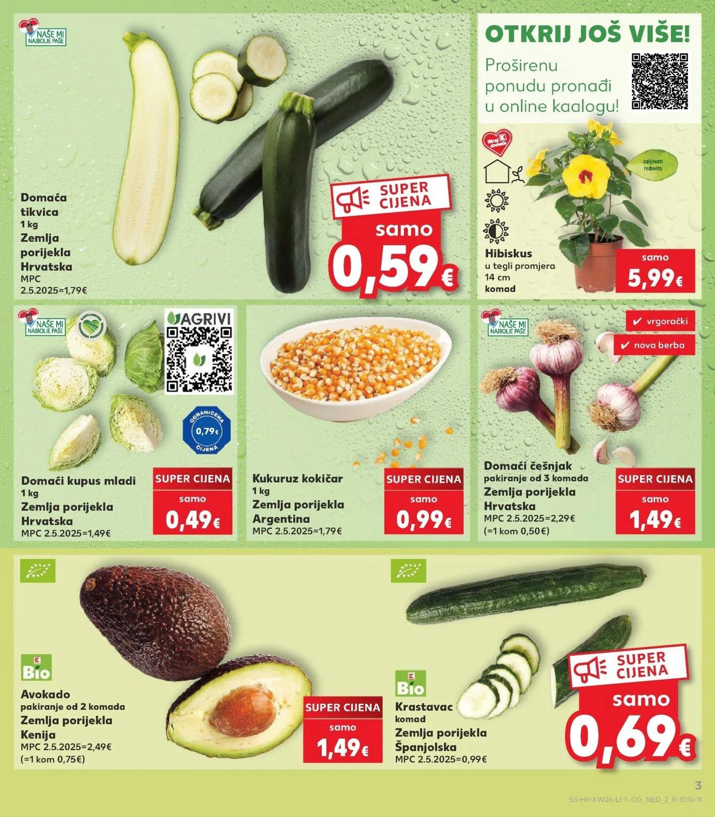 Katalog Kaufland katalog do 30.06.2026 od 25. lipnja do 30. lipnja 2026. - Pregled Stranica 3