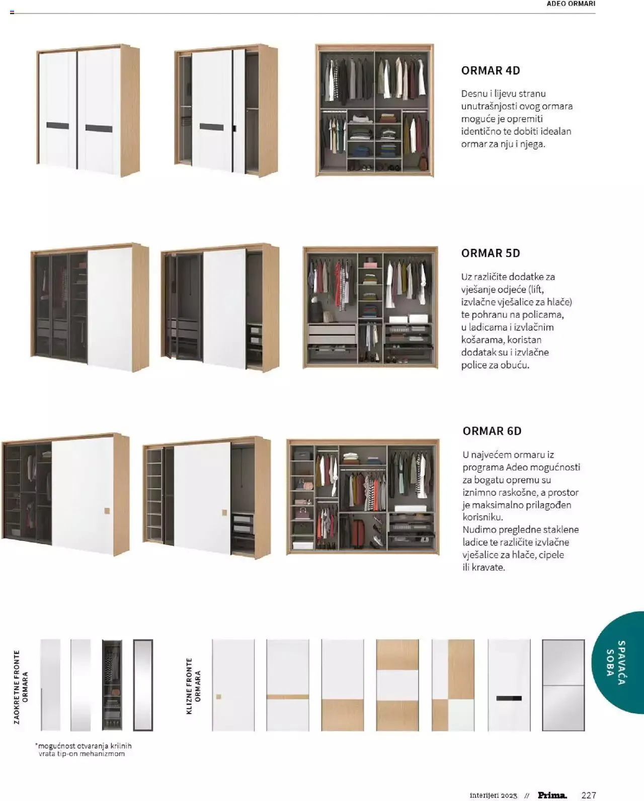 Katalog Katalog interijeri 2023 Prima od 20. veljače do 31. prosinca 2023. - Pregled Stranica 229