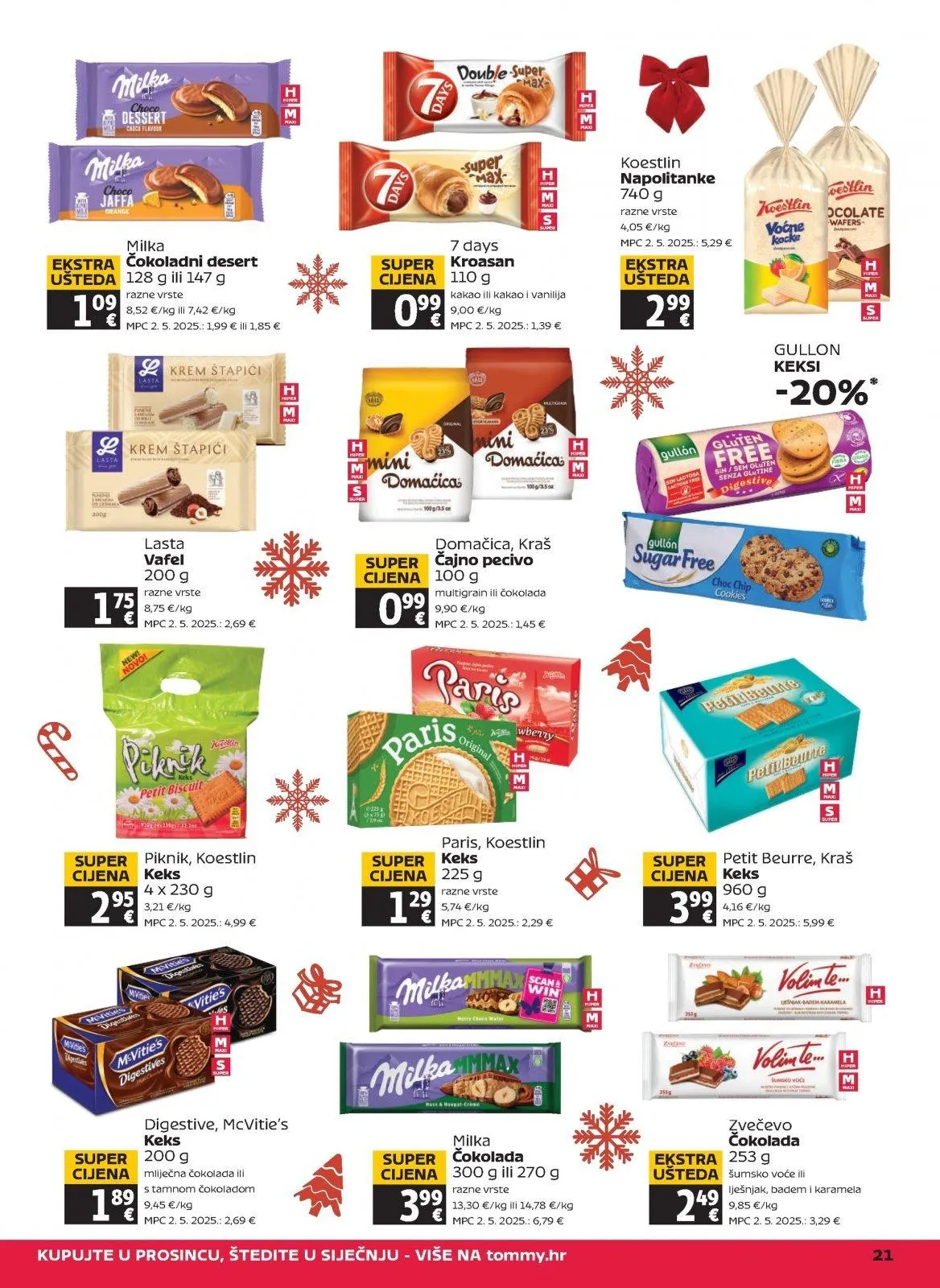 Katalog Tommy katalog do 28.12.2025 od 18. prosinca do 28. prosinca 2025. - Pregled Stranica 21
