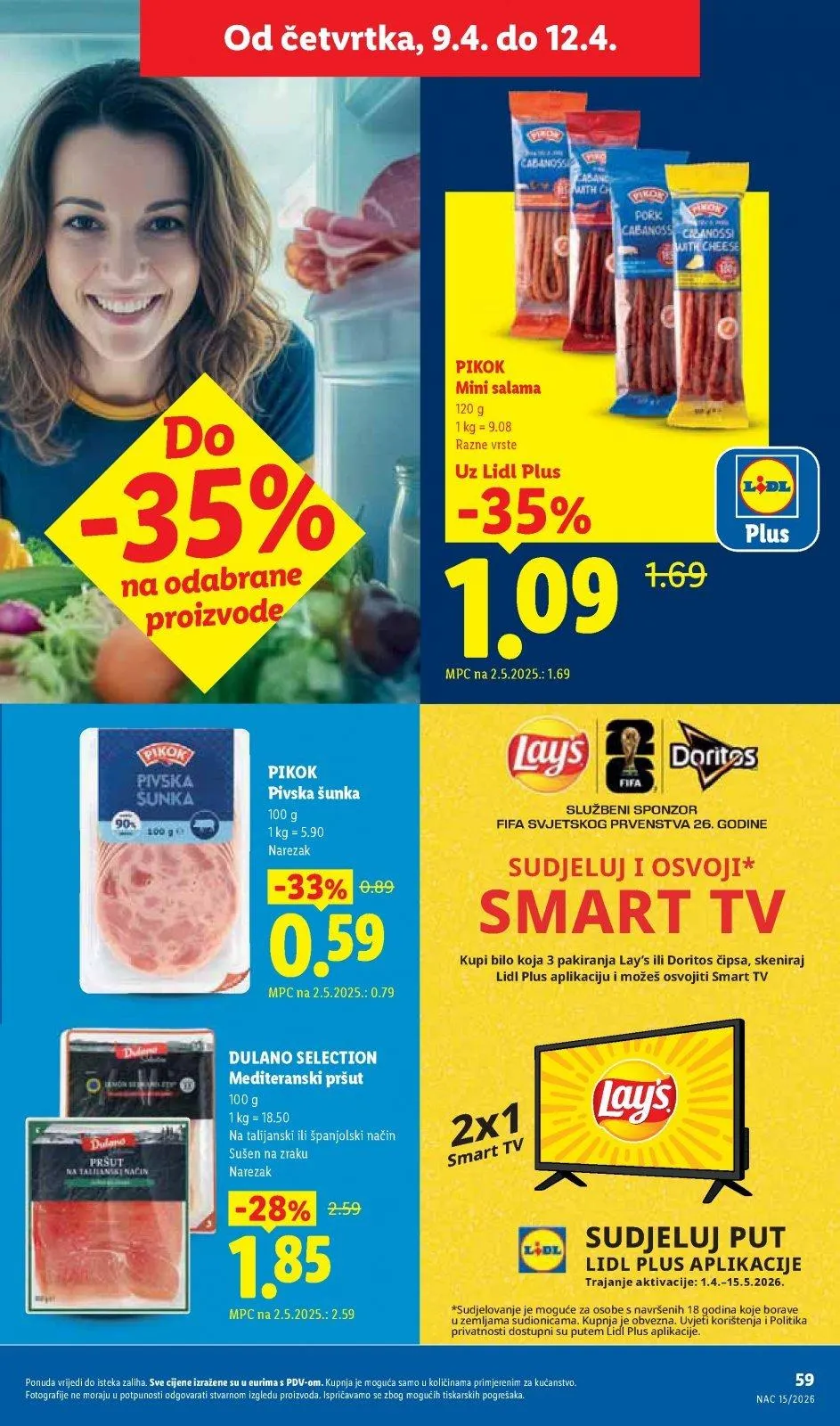 Katalog Lidl katalog do 12.04.2026 od 2. travnja do 12. travnja 2026. - Pregled Stranica 59