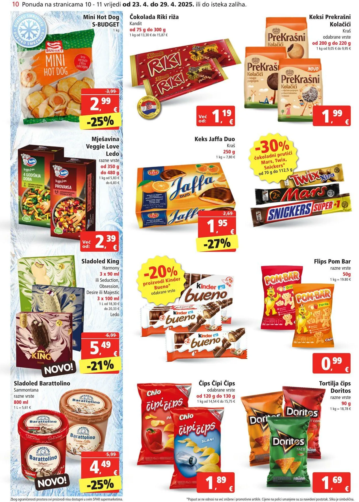 Katalog Spar od 23. travnja do 29. lipnja 2027. - Pregled Stranica 10