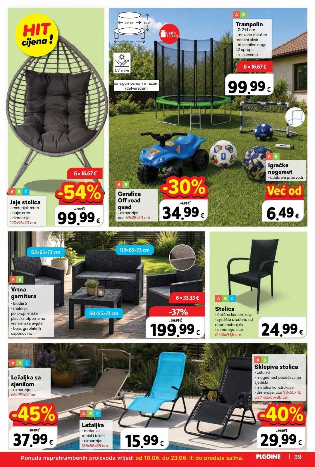 Katalog Plodine katalog do 16.06.2026 od 9. lipnja do 16. lipnja 2026. - Pregled Stranica 39