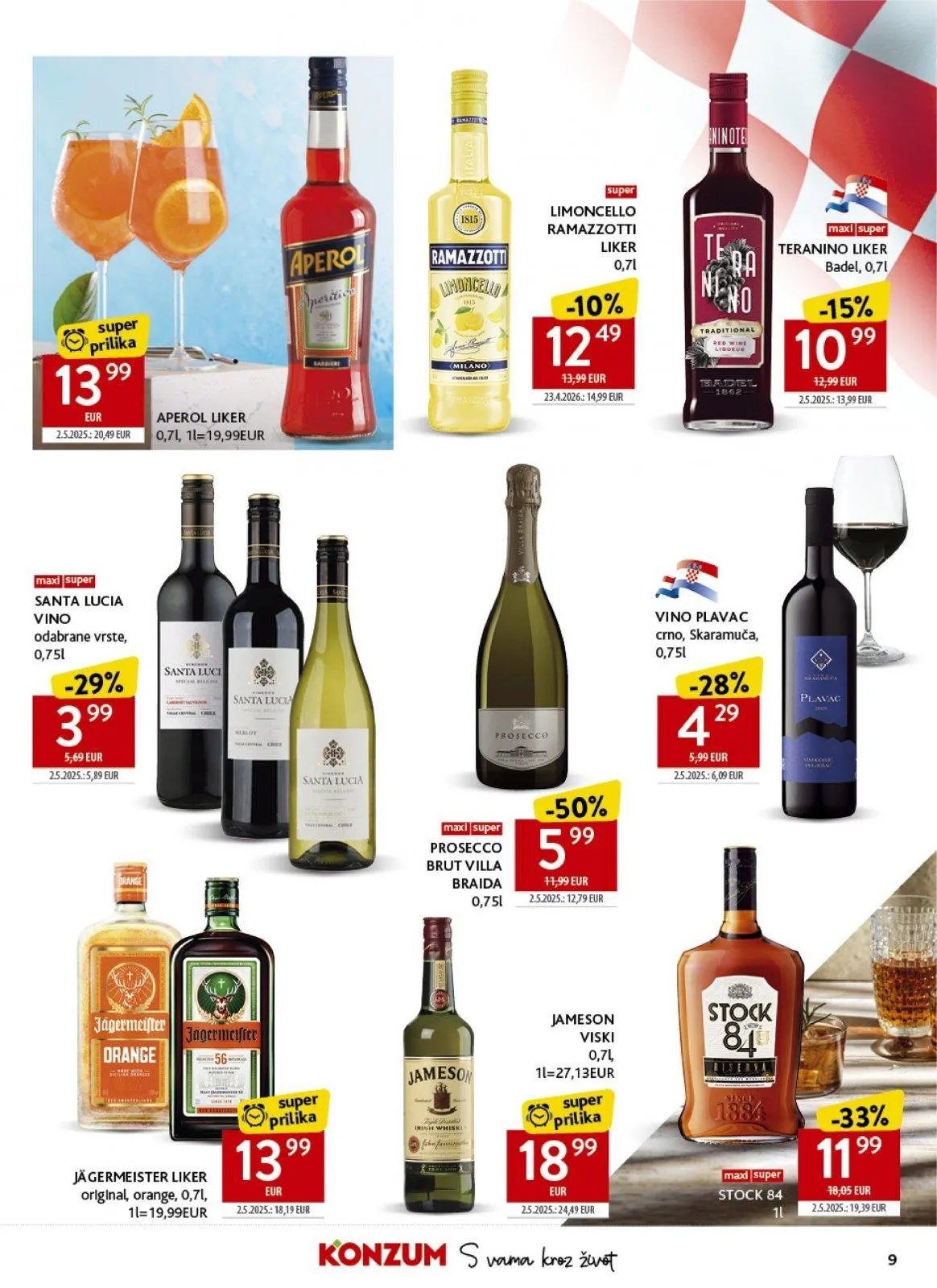 Katalog Konzum katalog do 23.06.2026 od 17. lipnja do 23. lipnja 2026. - Pregled Stranica 9