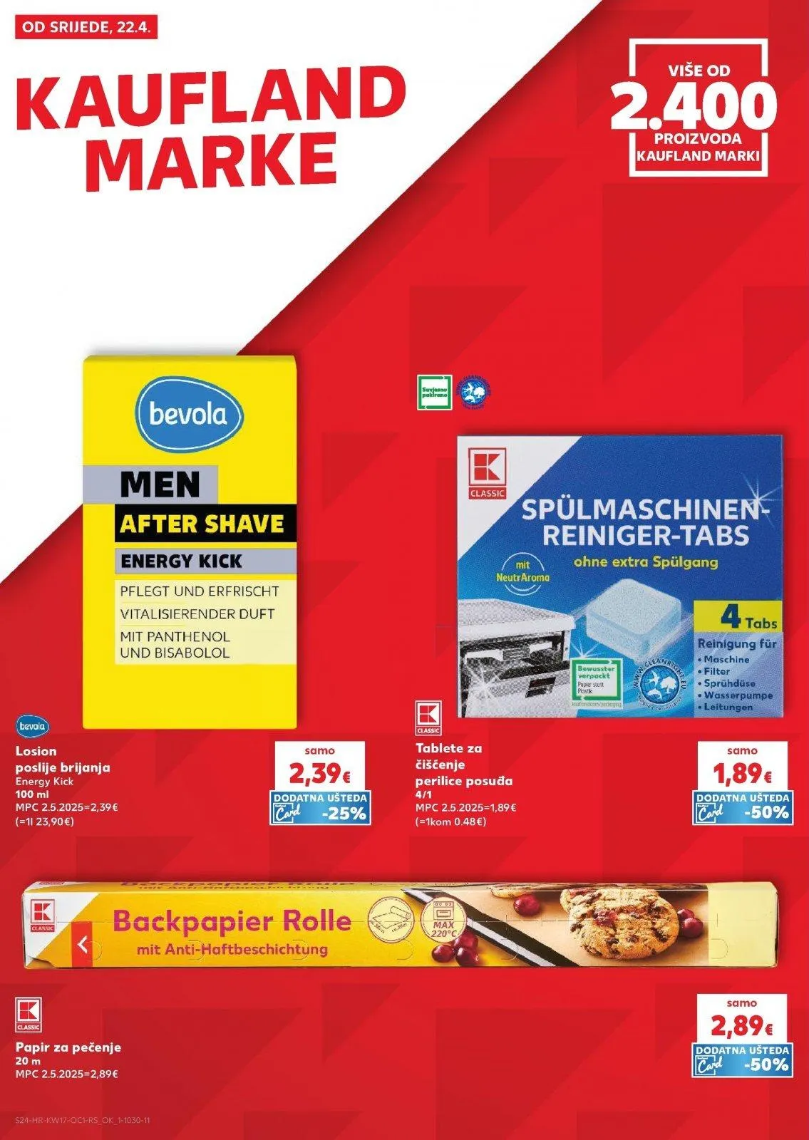 Katalog Kaufland katalog do 28.04.2026 od 22. travnja do 28. travnja 2026. - Pregled Stranica 24