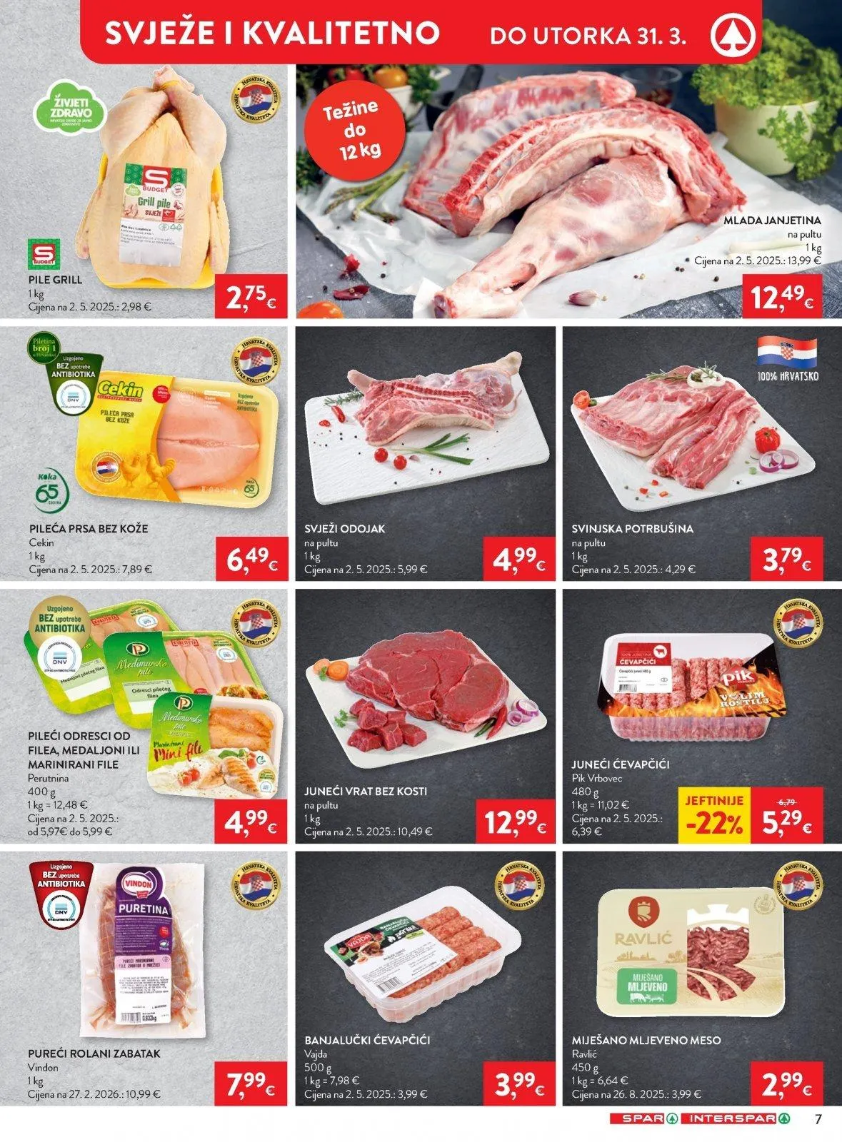 Katalog Interspar katalog do 31.03.2026 od 26. ožujka do 31. ožujka 2026. - Pregled Stranica 9