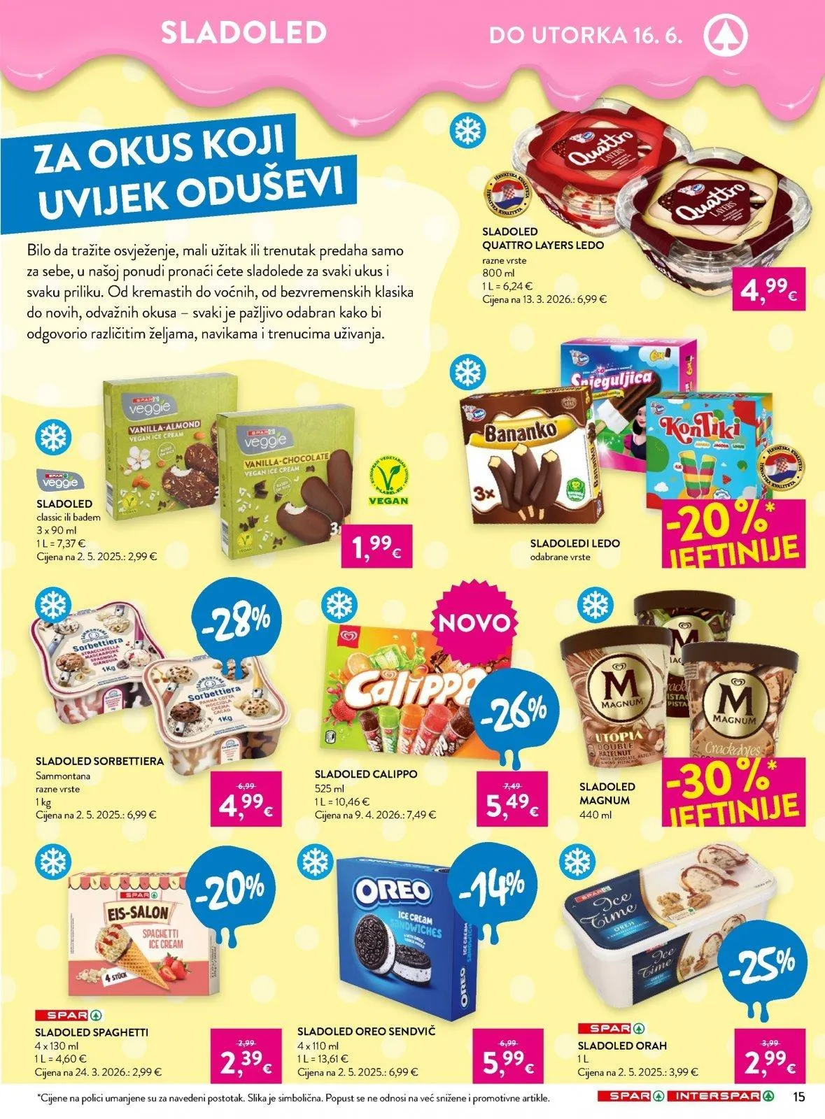 Katalog Interspar katalog do 16.06.2026 od 10. lipnja do 16. lipnja 2026. - Pregled Stranica 26