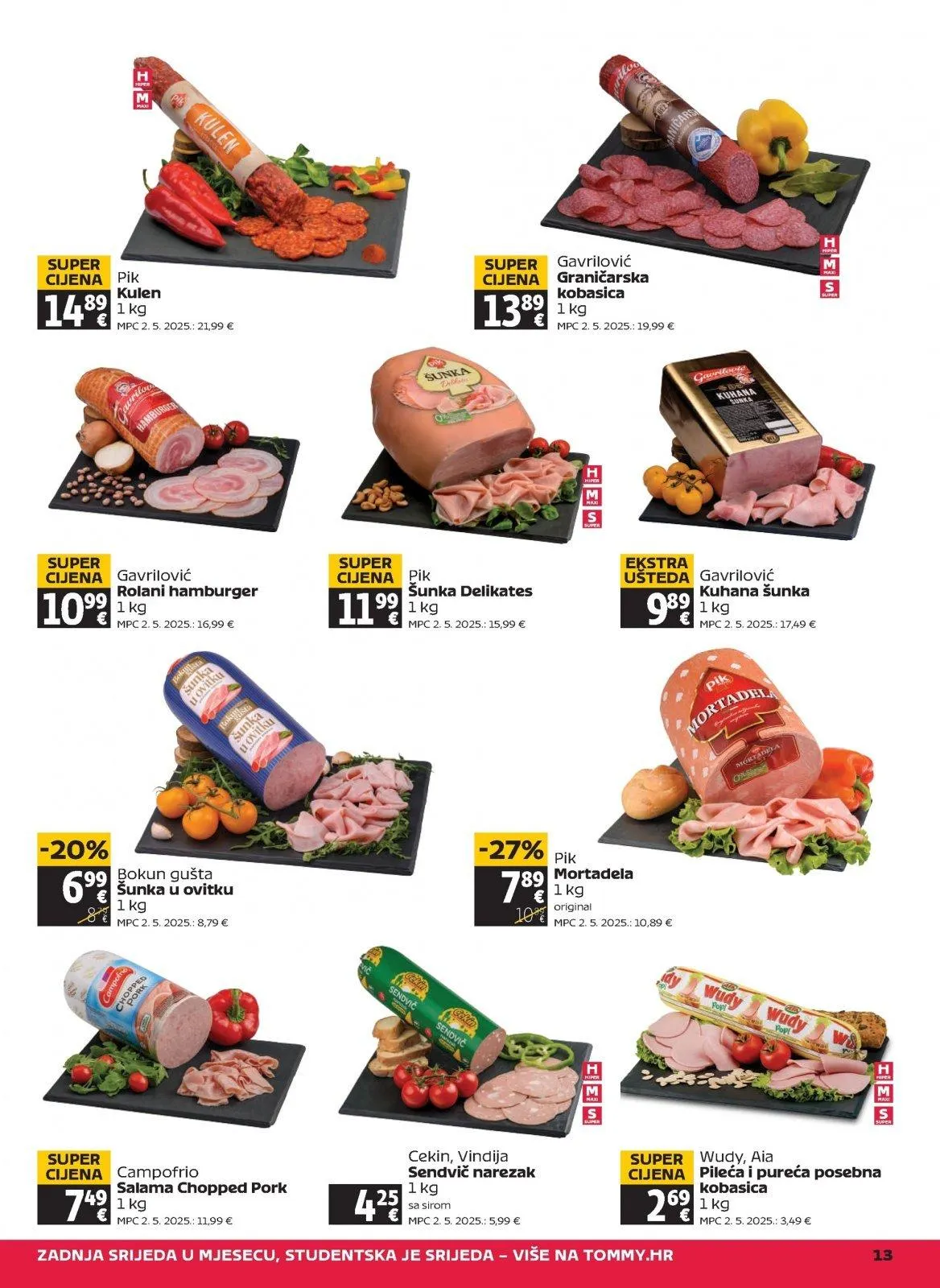 Katalog Tommy katalog do 29.04.2026 od 23. travnja do 29. travnja 2026. - Pregled Stranica 13