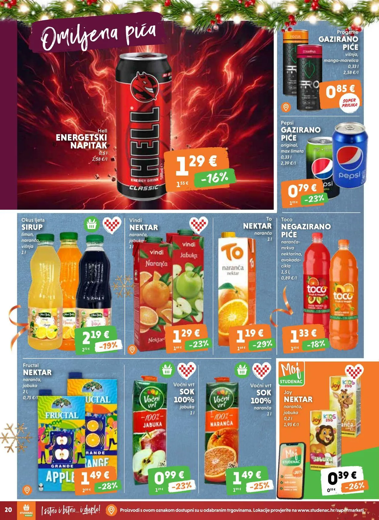 Katalog Studenac od 5. prosinca do 11. prosinca 2024. - Pregled Stranica 20