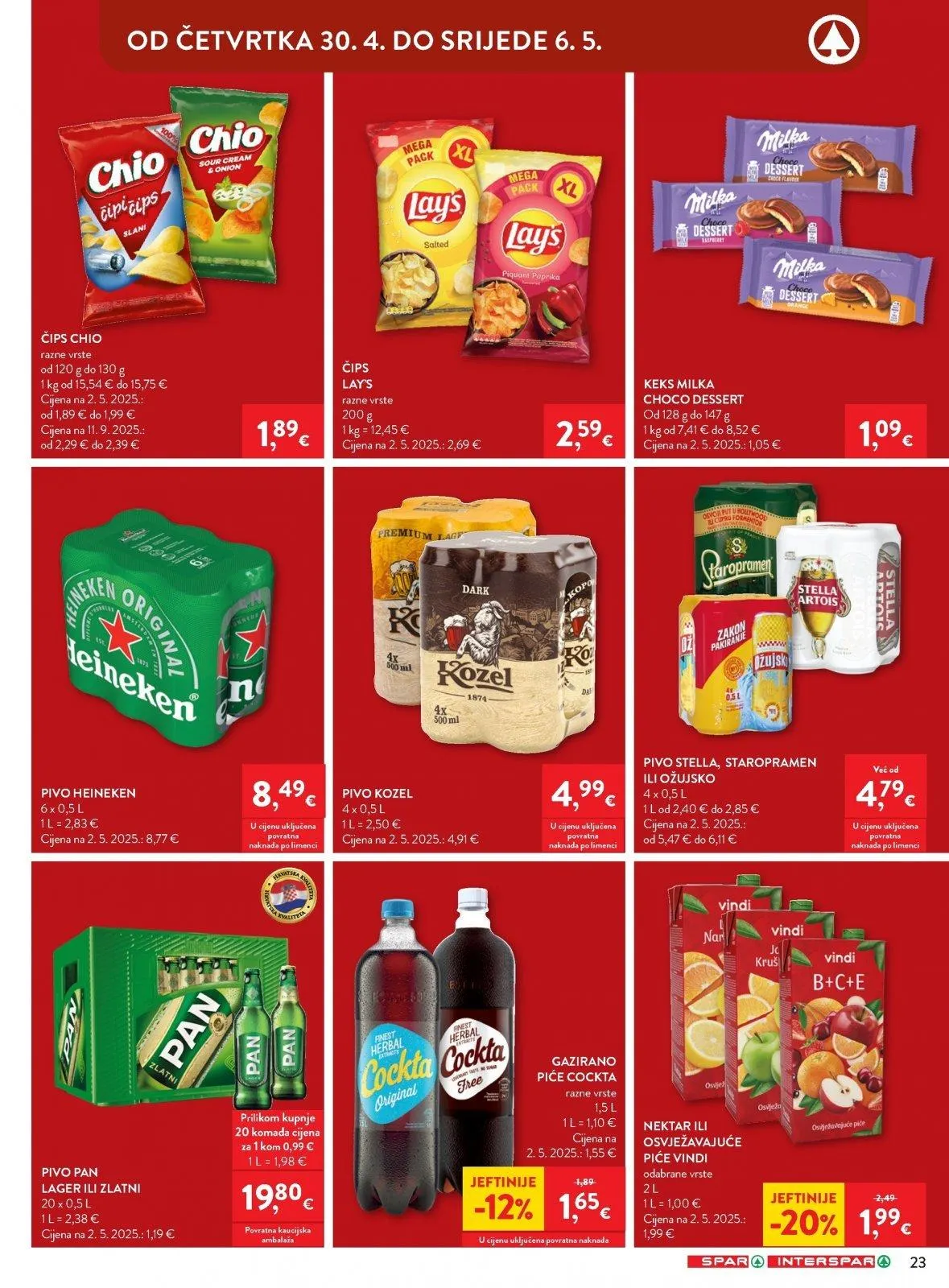 Katalog Interspar katalog do 05.05.2026 od 29. travnja do 5. svibnja 2026. - Pregled Stranica 26
