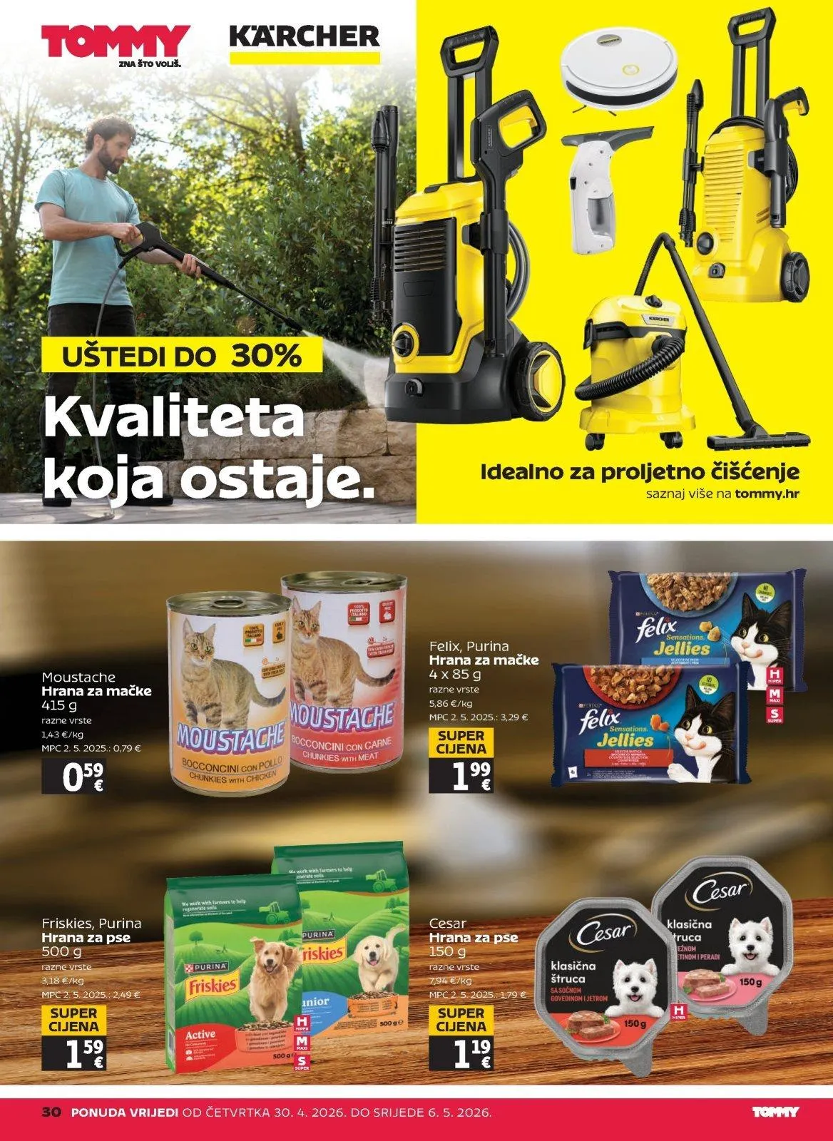 Katalog Tommy katalog do 06.05.2026 od 30. travnja do 6. svibnja 2026. - Pregled Stranica 30